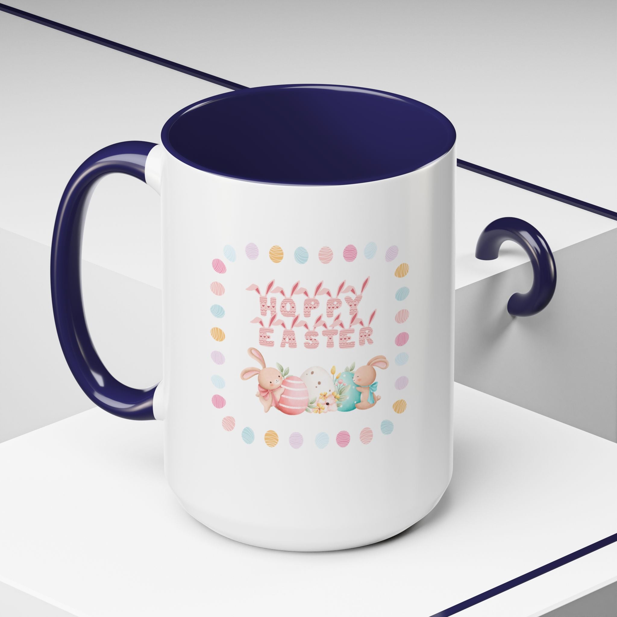 Hoppy Easter Accent Coffee Mug - 11oz & 15oz
