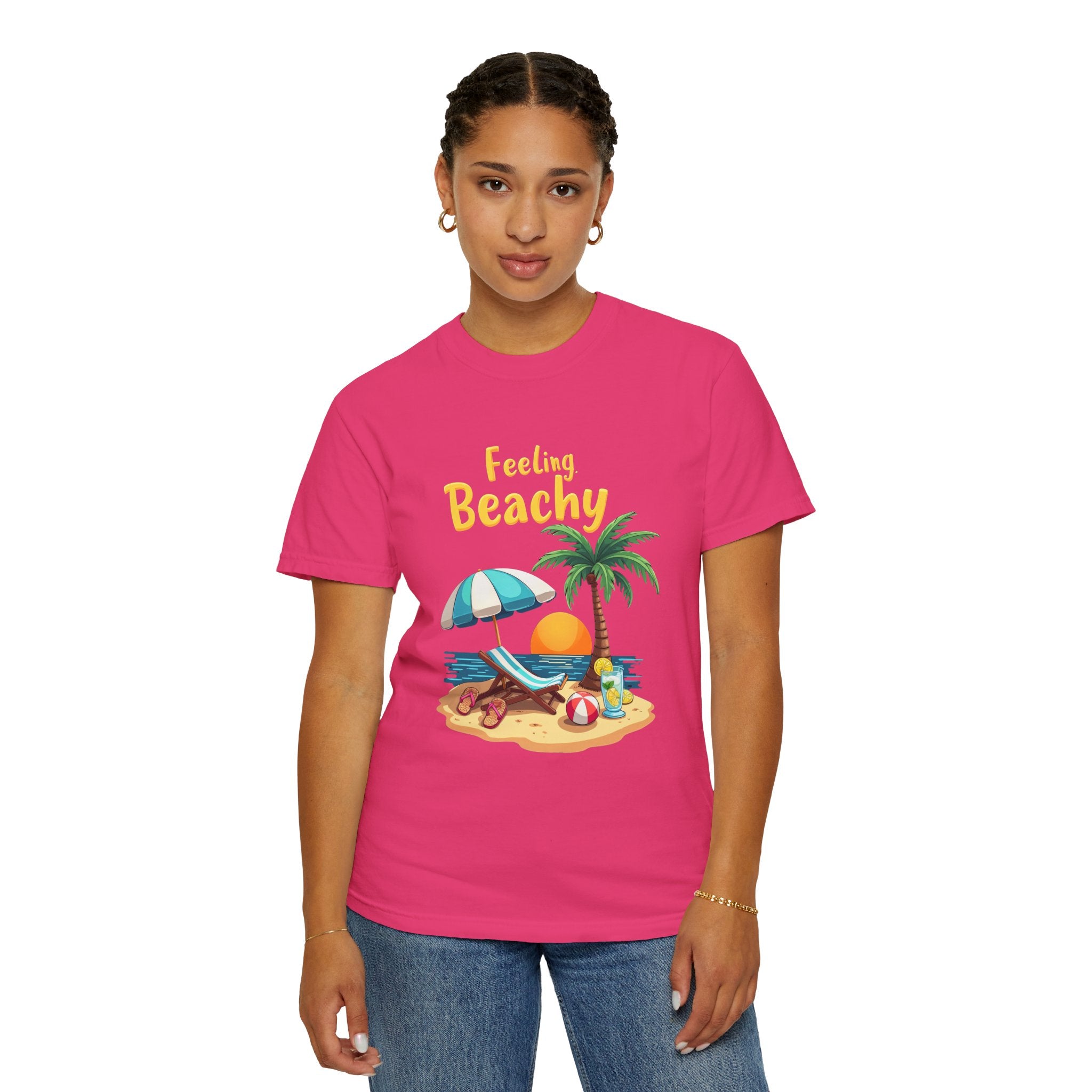 Feeling Beachy Tee, Unisex Casual Wear