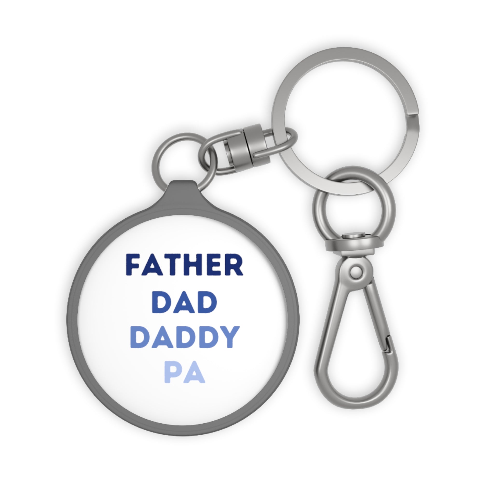 Father Dad Daddy Pa Keyring Tag