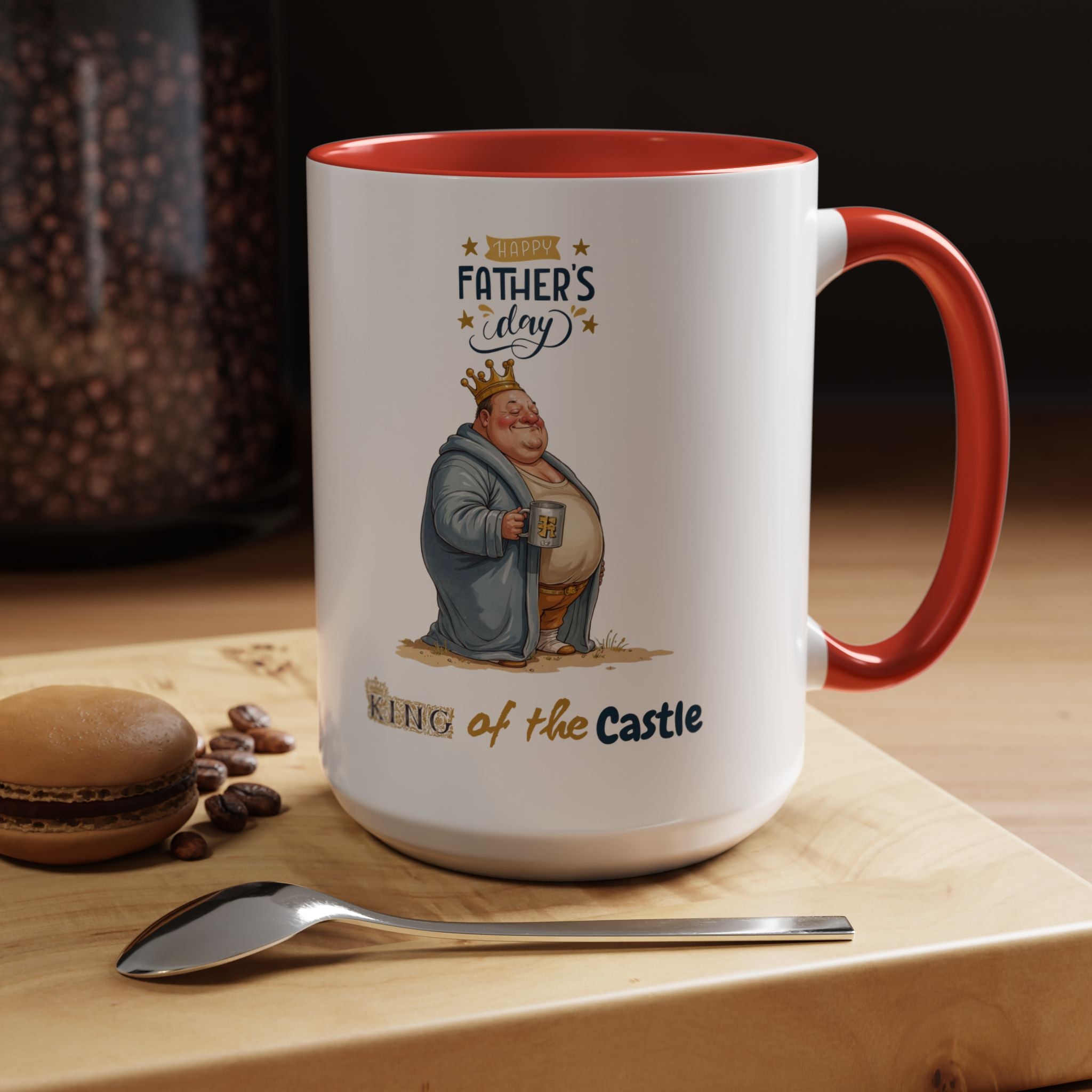 Father's Day King of the Castle Mug