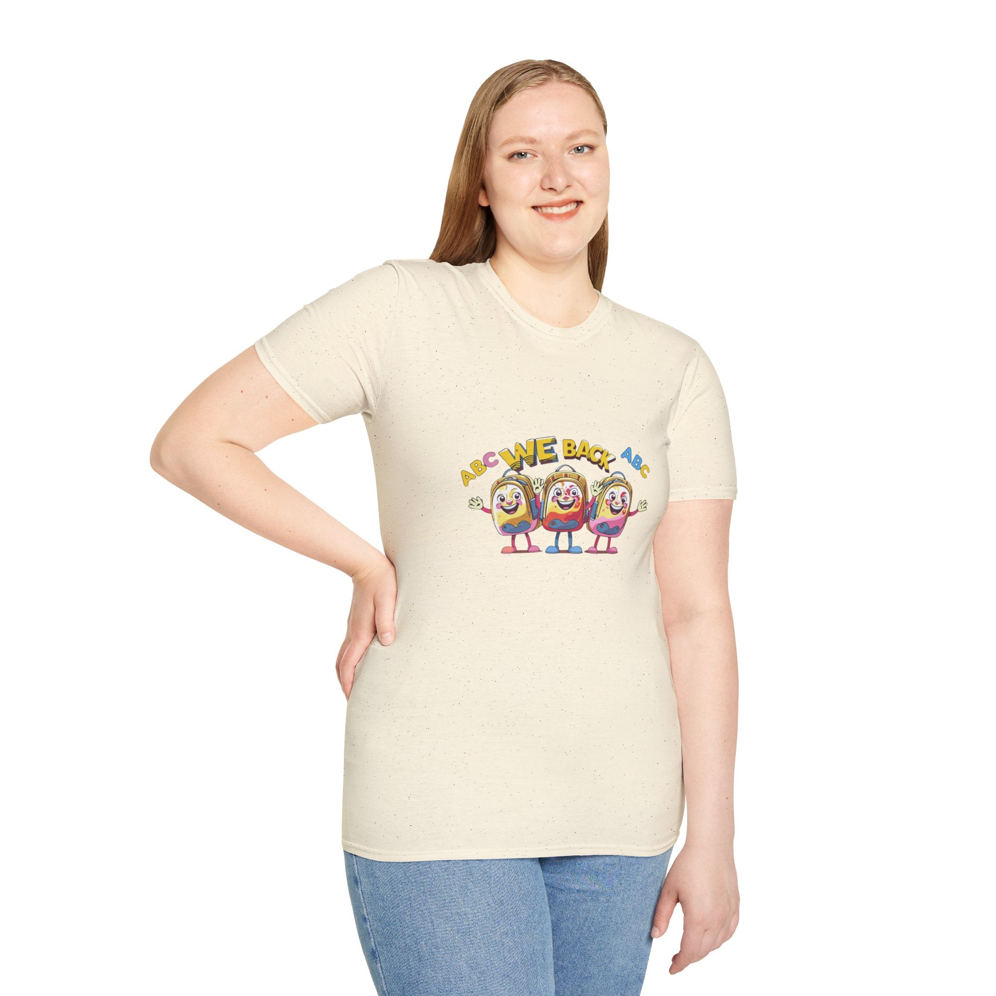 We Back Unisex Softstryle T-Shirt