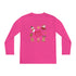 Merry Christmas Crew Youth Long Sleeve Competitor Tee