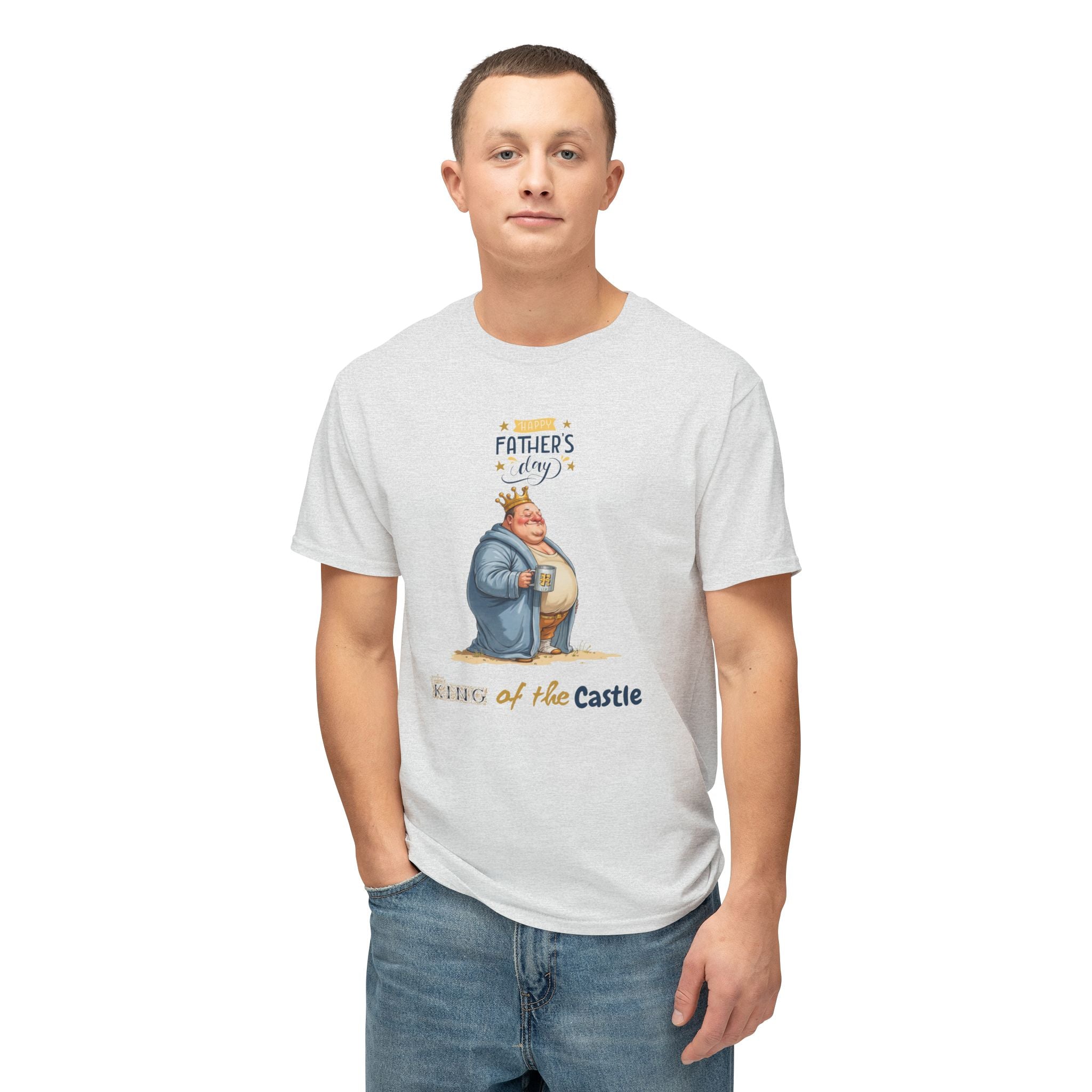 Father's Day King of the Castle T-Shirt Unisex Casual Tee