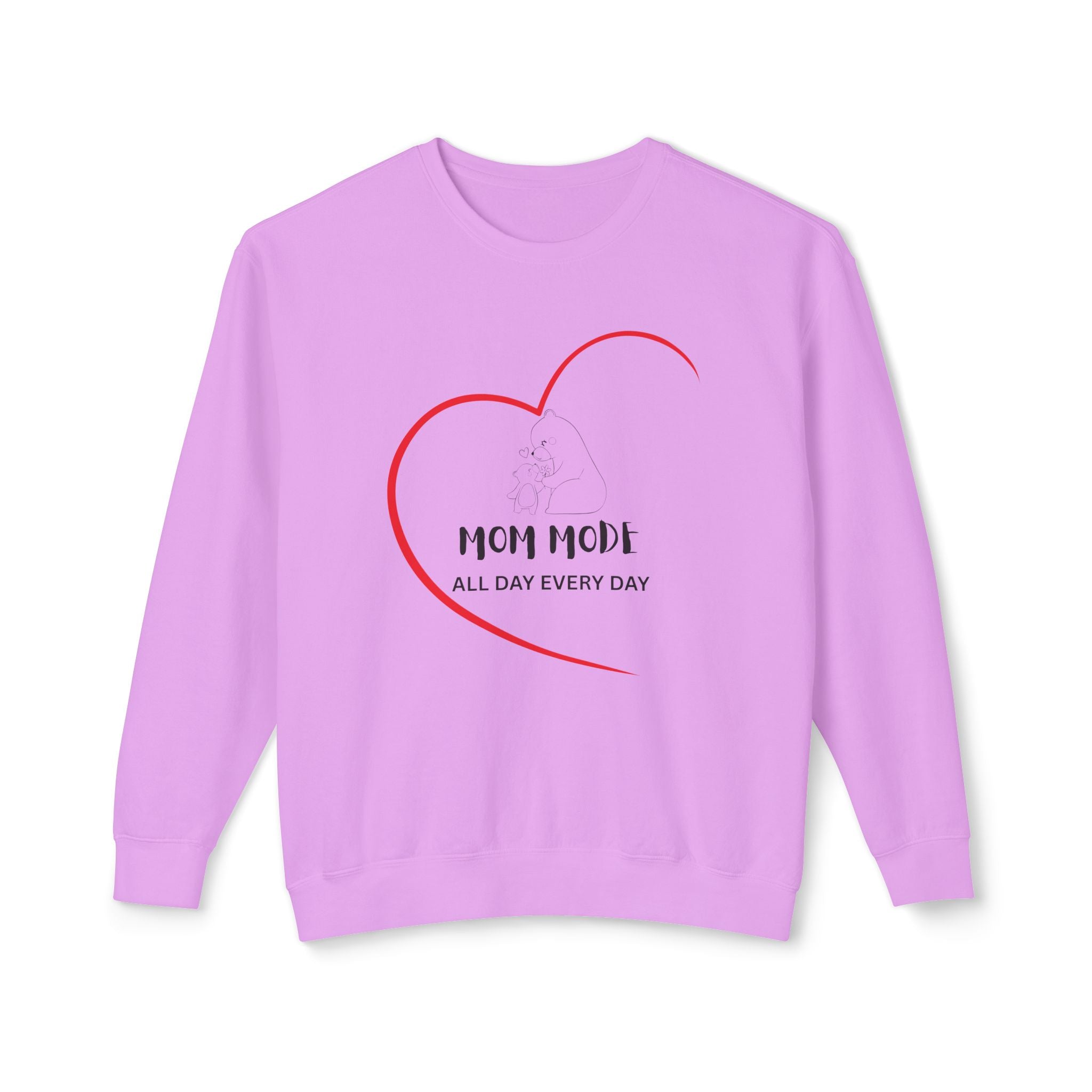 Mom Mode Lightweight Crewneck Sweatshirt