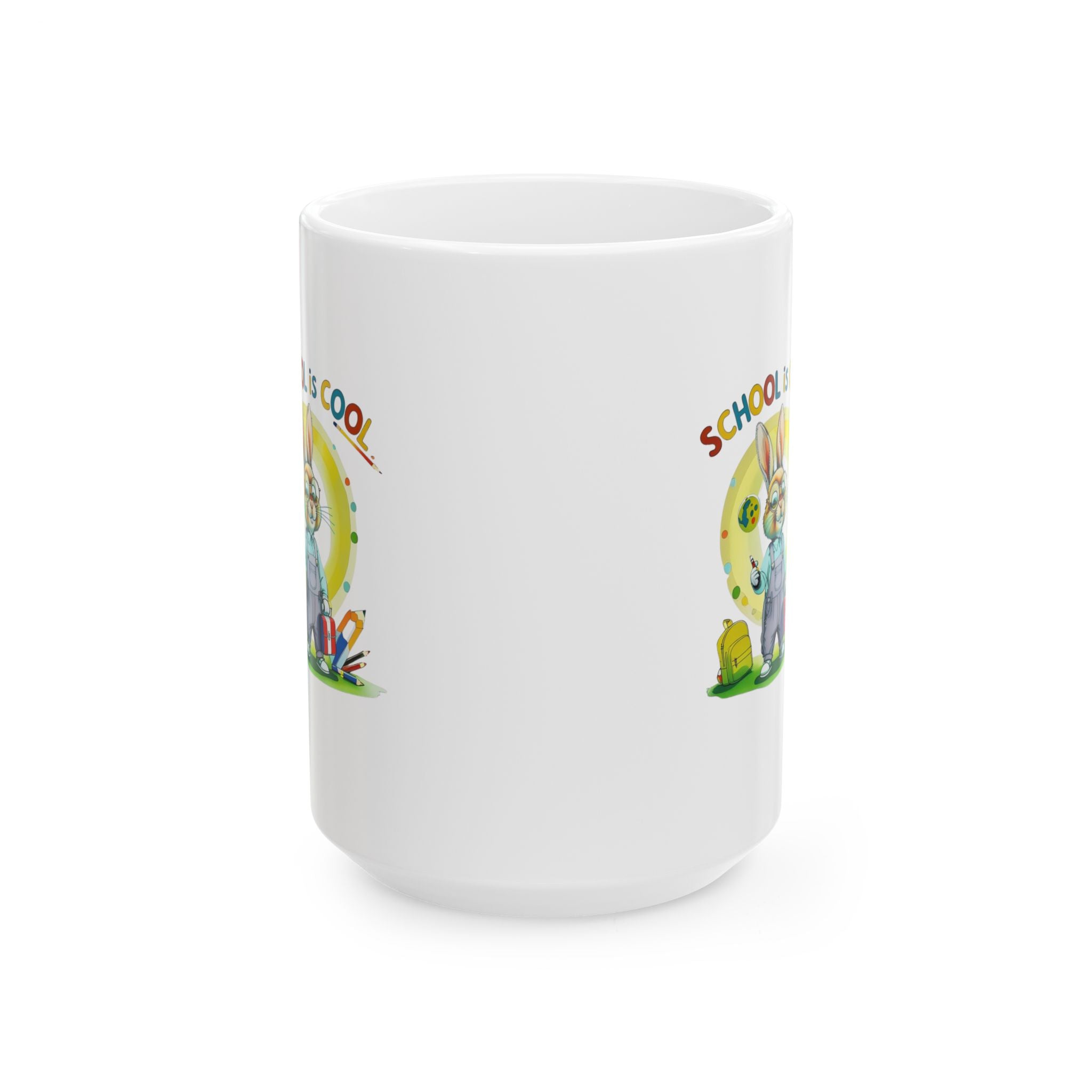 School is Cool Ceramic Mug, 11oz & 15oz