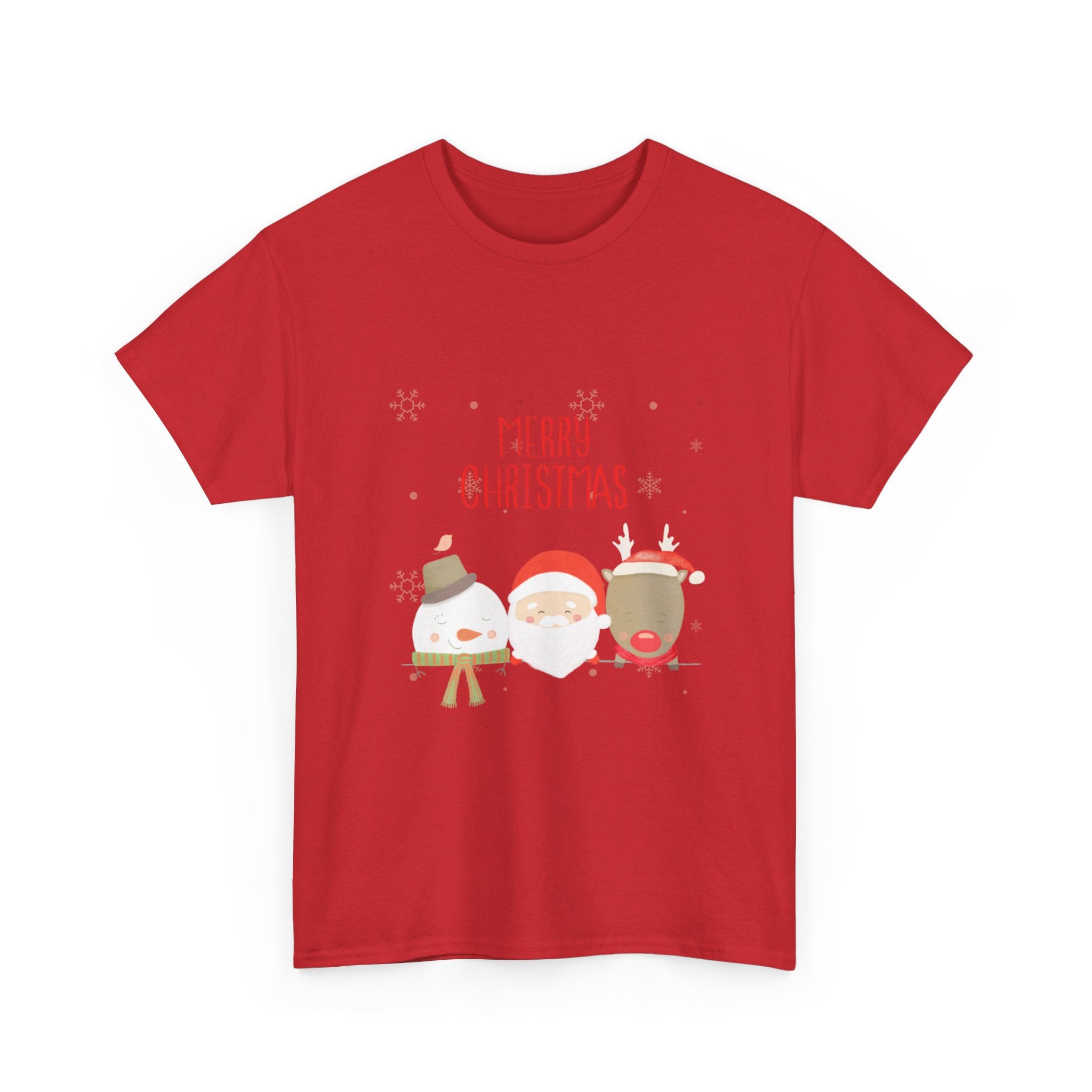 Merry Xmas Crew Unisex Heavy Cotton Tee