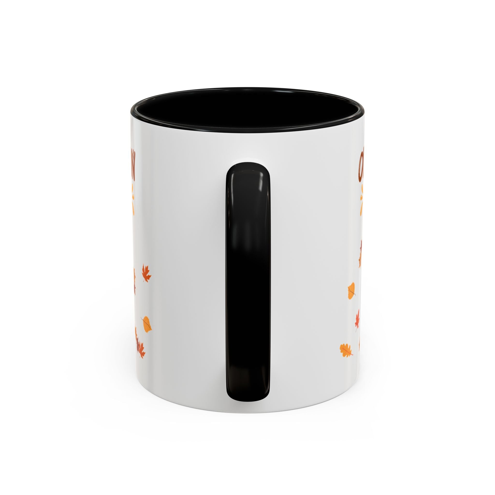 Autumn Vibes Accent Coffee Mug (11, 15oz)