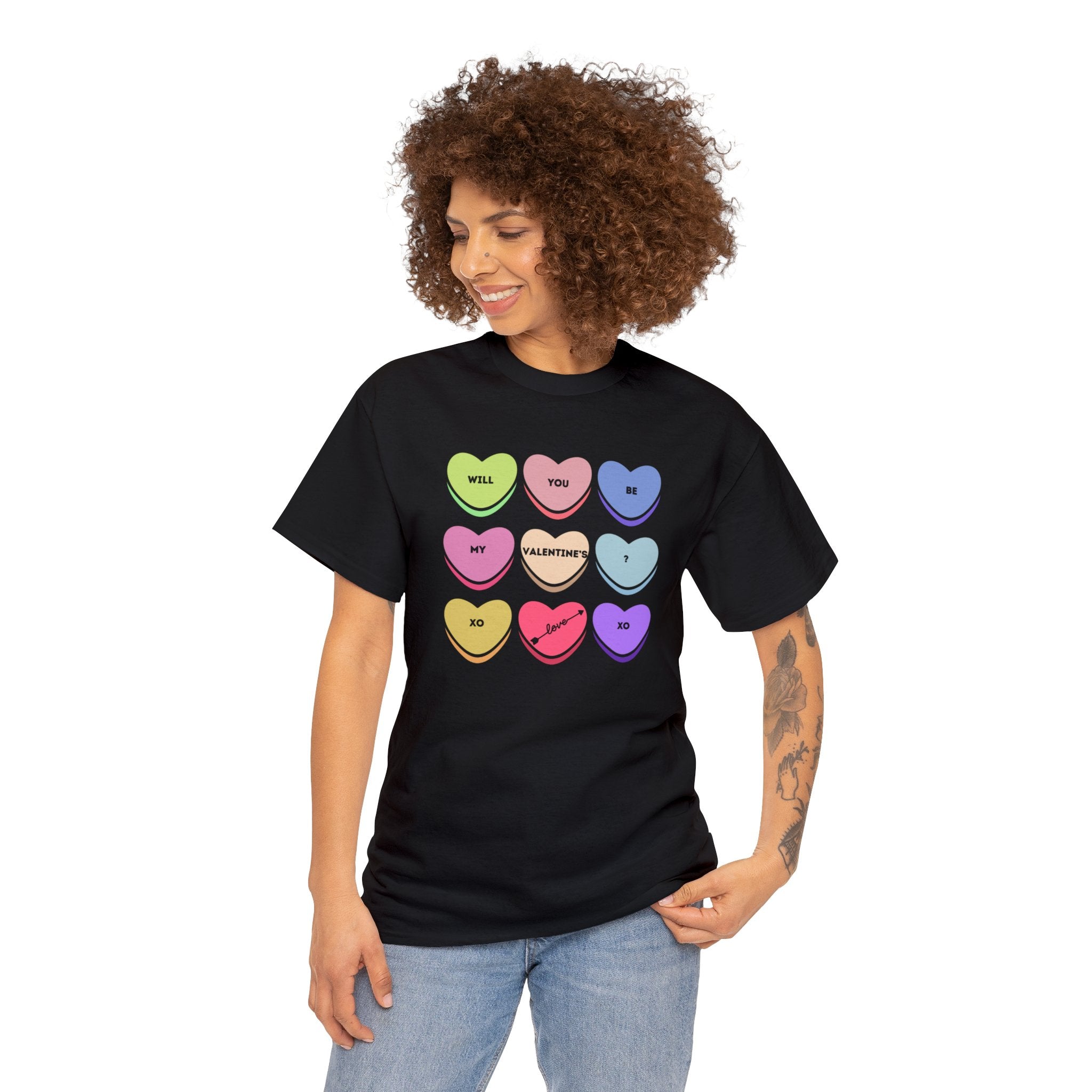 Will You Be My Valentine? Unisex Heavy Cotton Tee