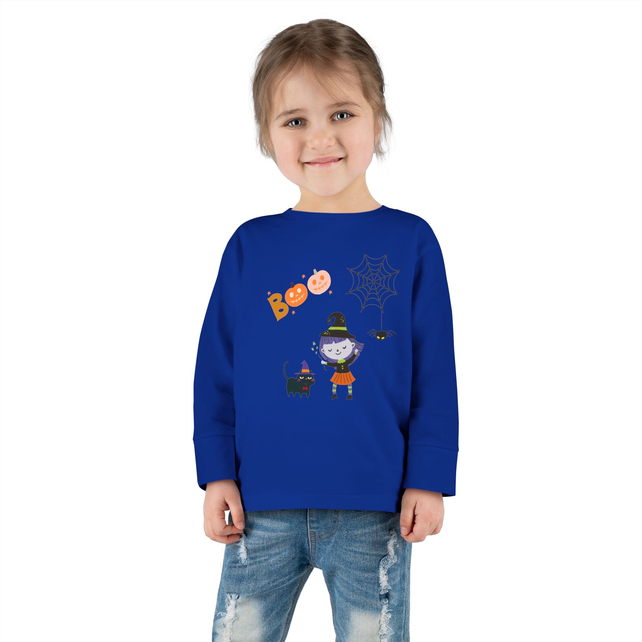 Boo Party Toddler Long Sleeve Tee