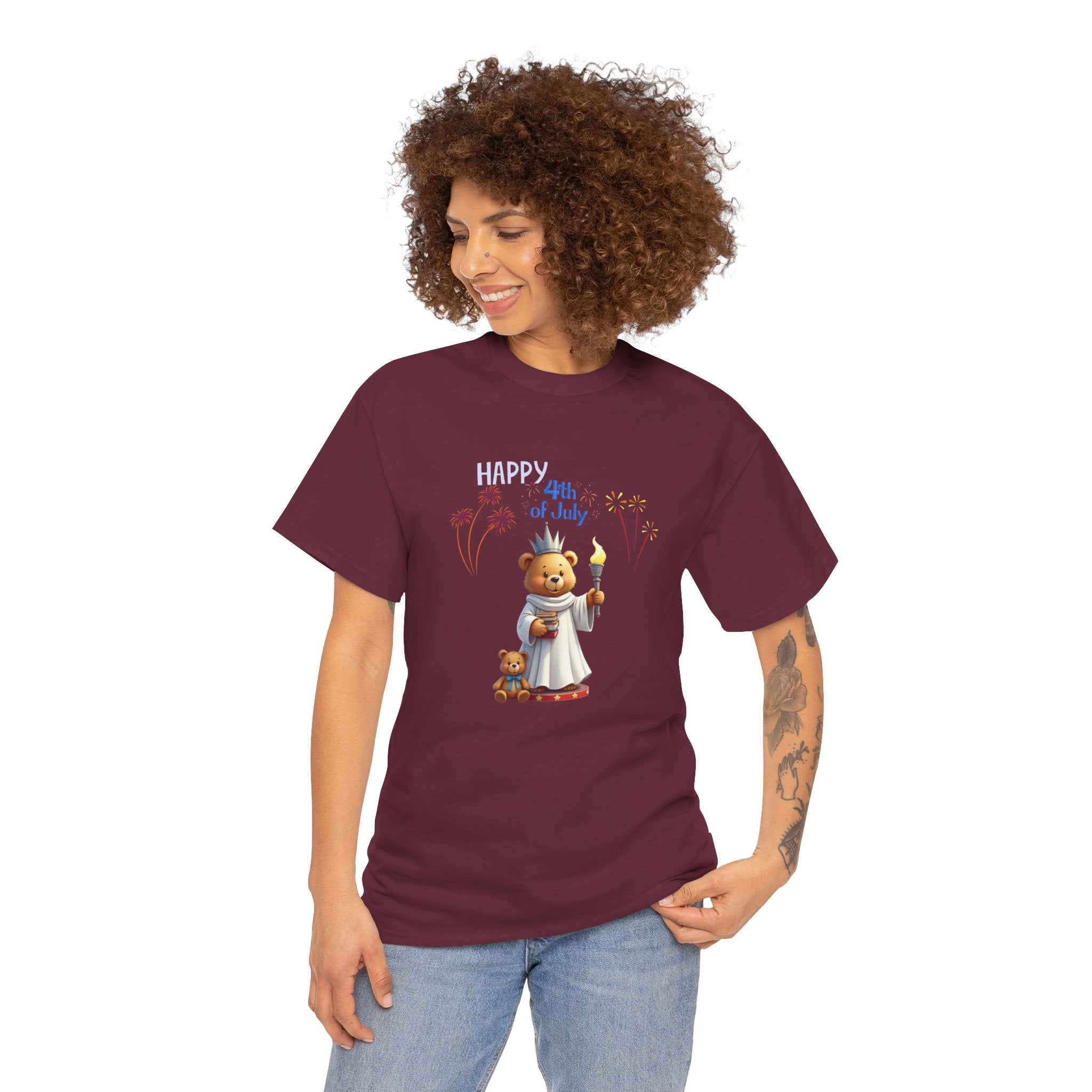 Lady Liberty Unisex Heavy Cotton Tee