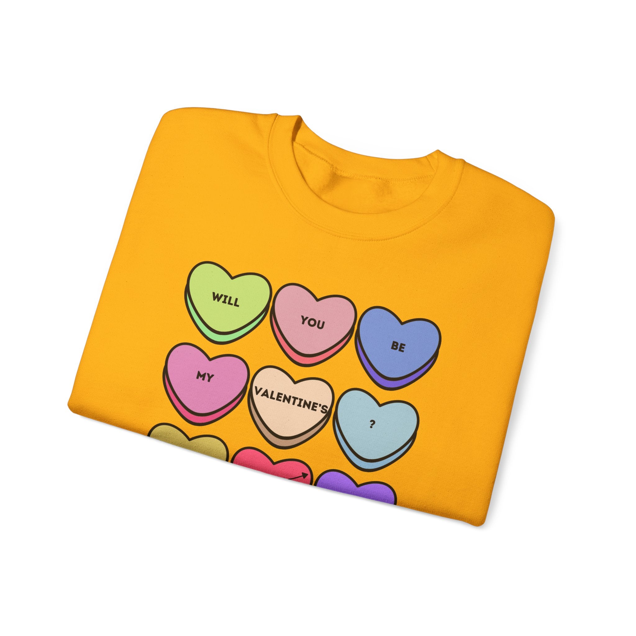 Will You Be My Valentine? Unisex Heavy Blend™ Crewneck Sweatshirt