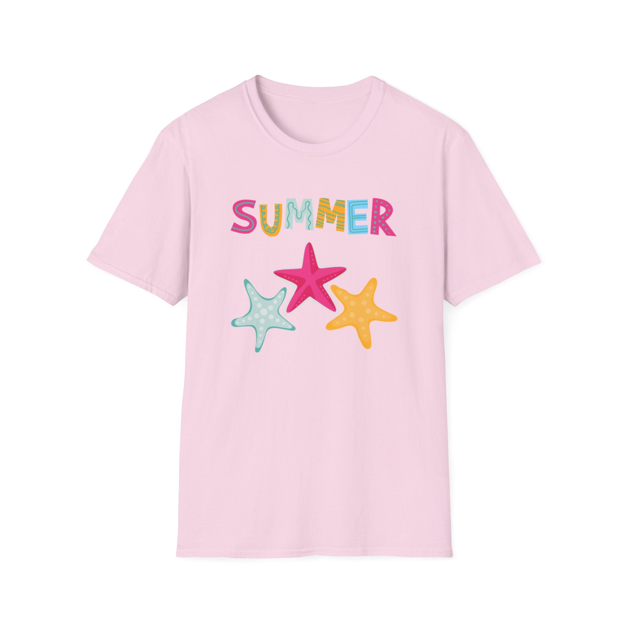 Summer Starfish Unisex Softstyle T-Shirt