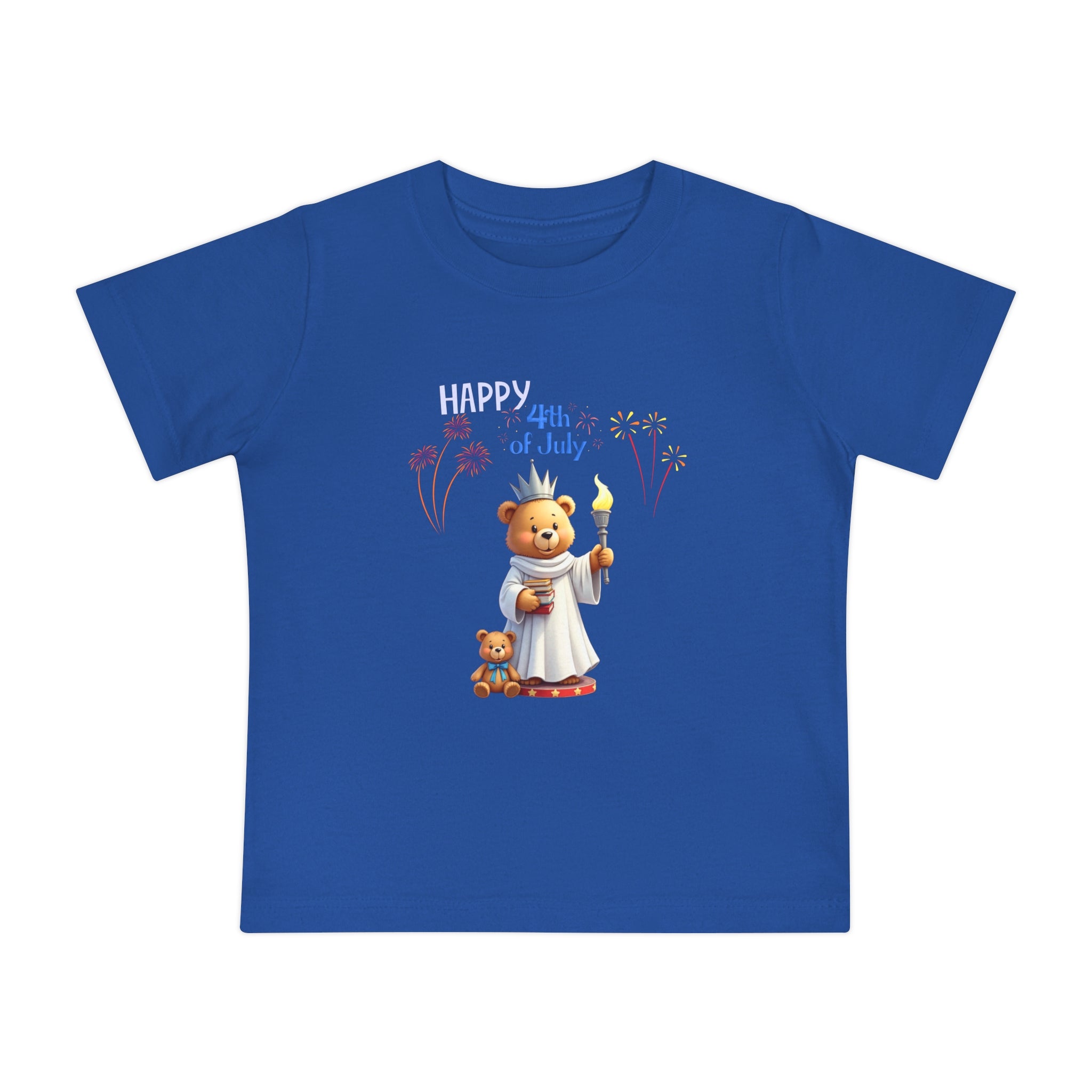 Lady Liberty Baby Short Sleeve Tee Shirt
