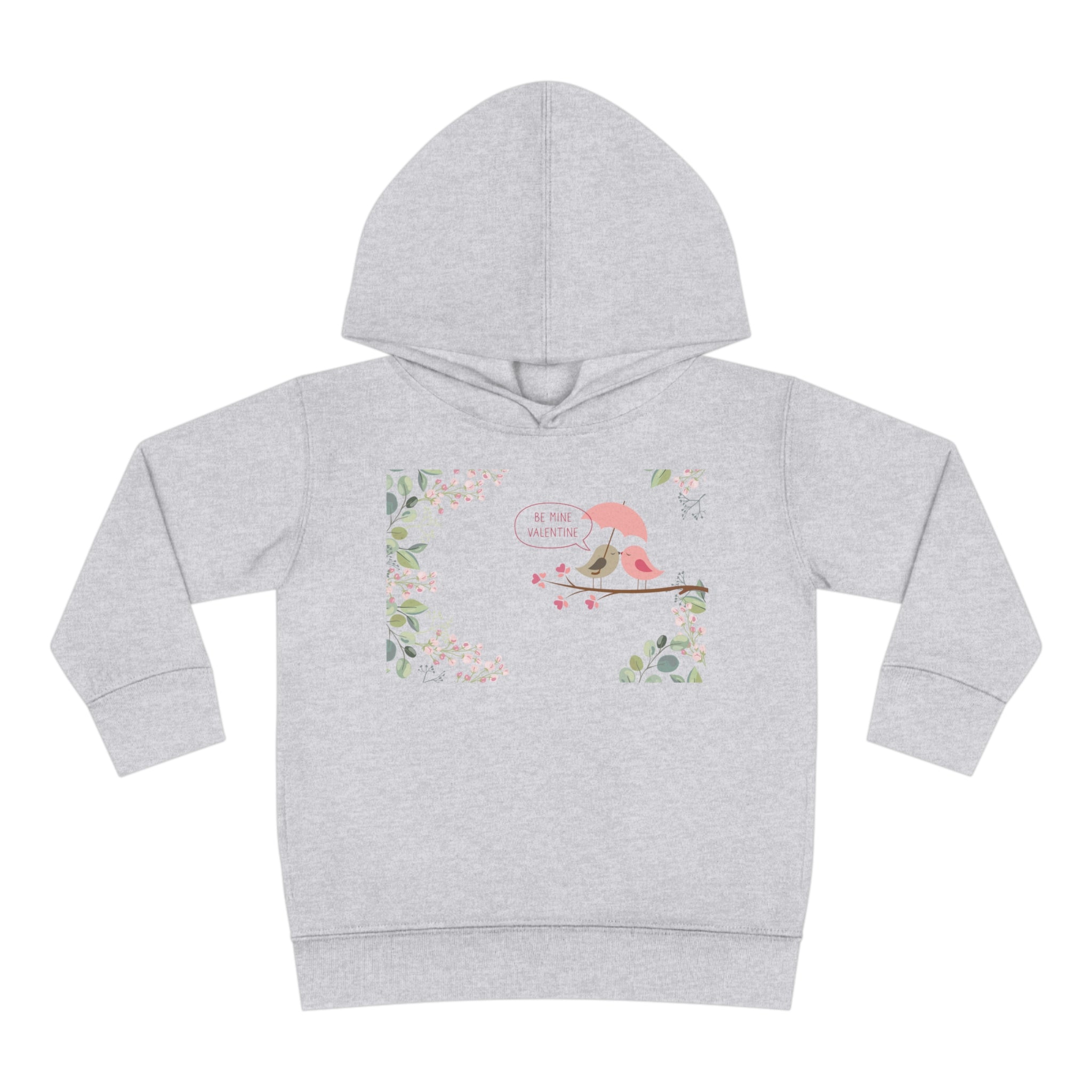 Happy Valentine's Day Lovers Toddler Pullover Fleece Hoodie