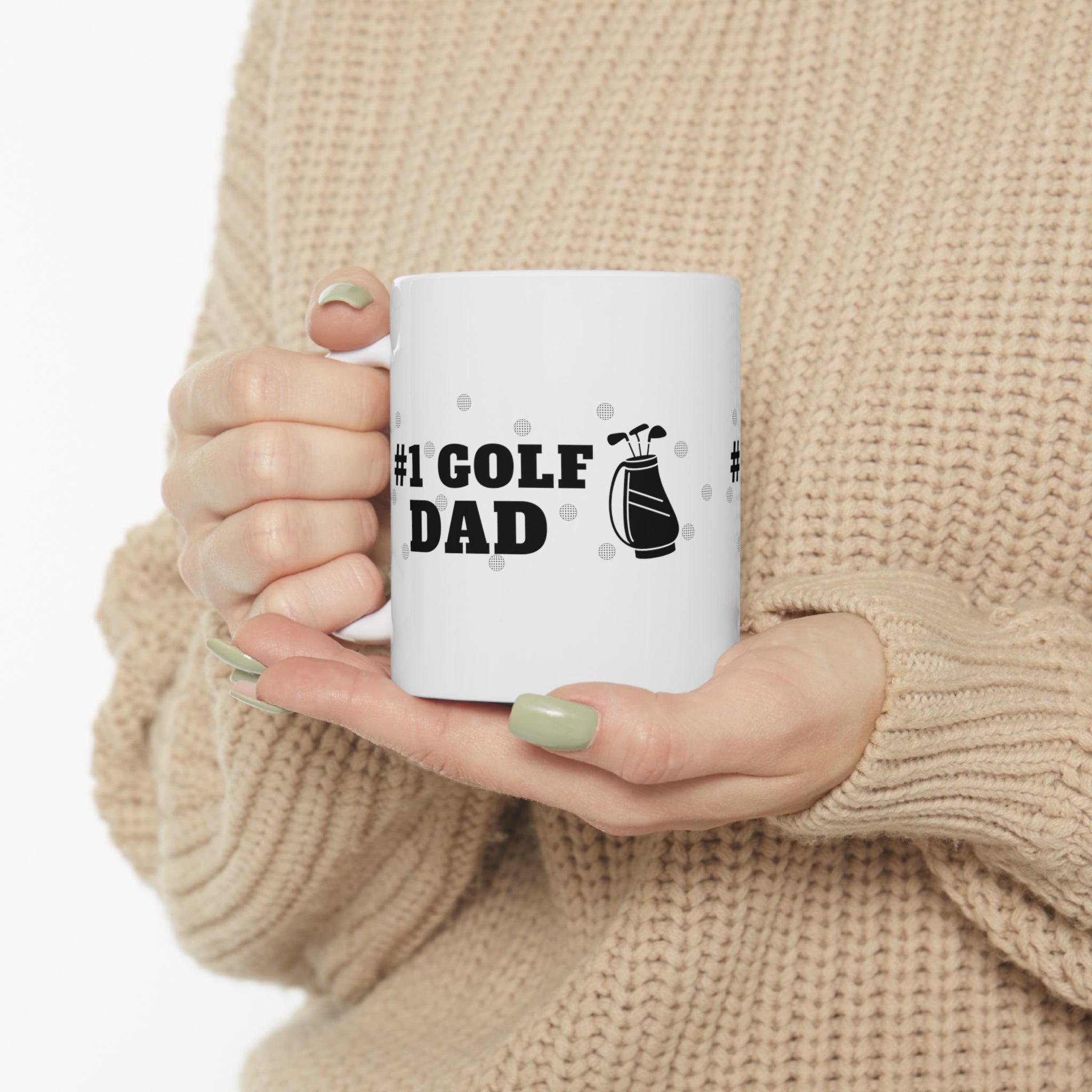 Happy Father's Day Golf Ceramic Mug 11oz