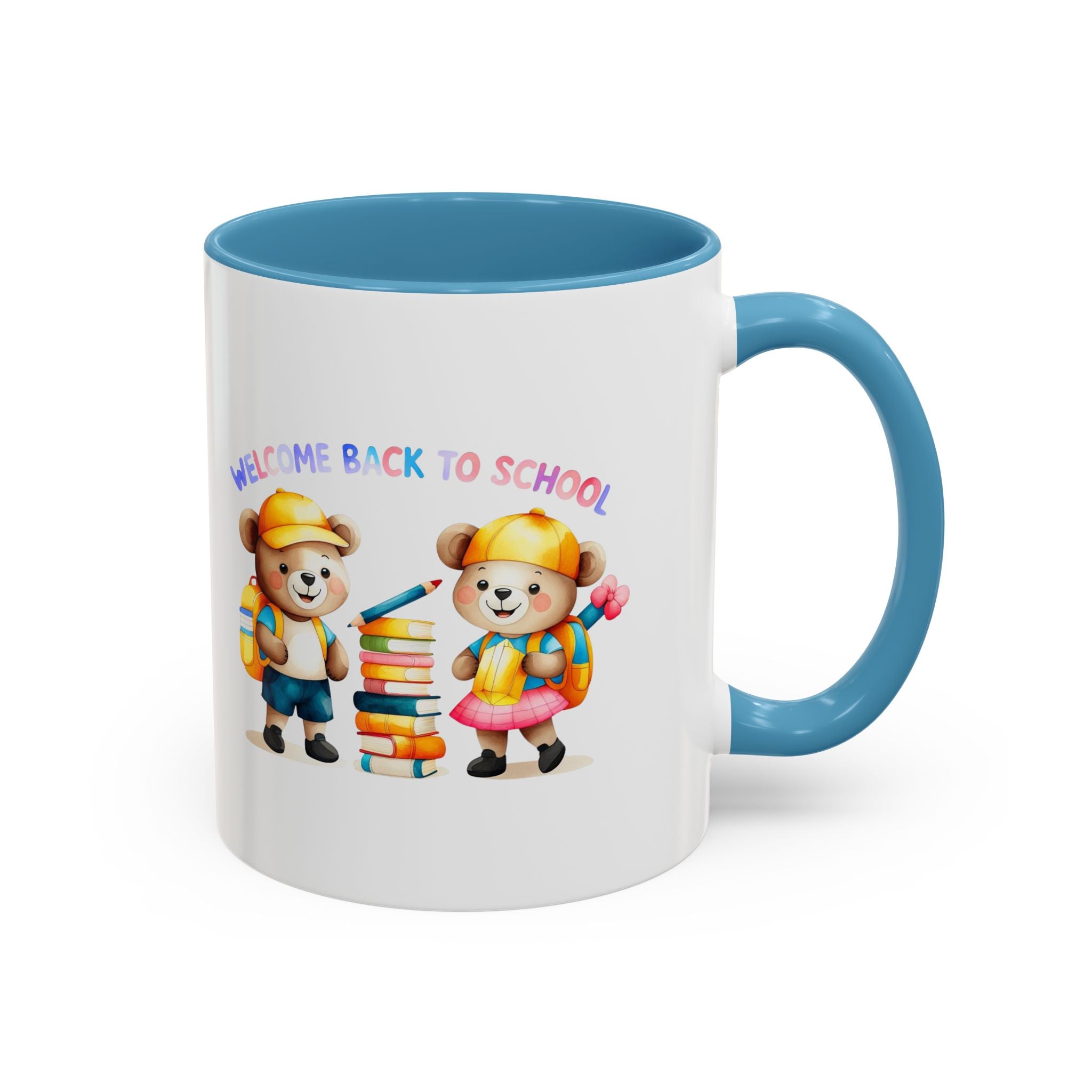 Welcome Back to School Bear Coffee Mug - 11oz, 15oz