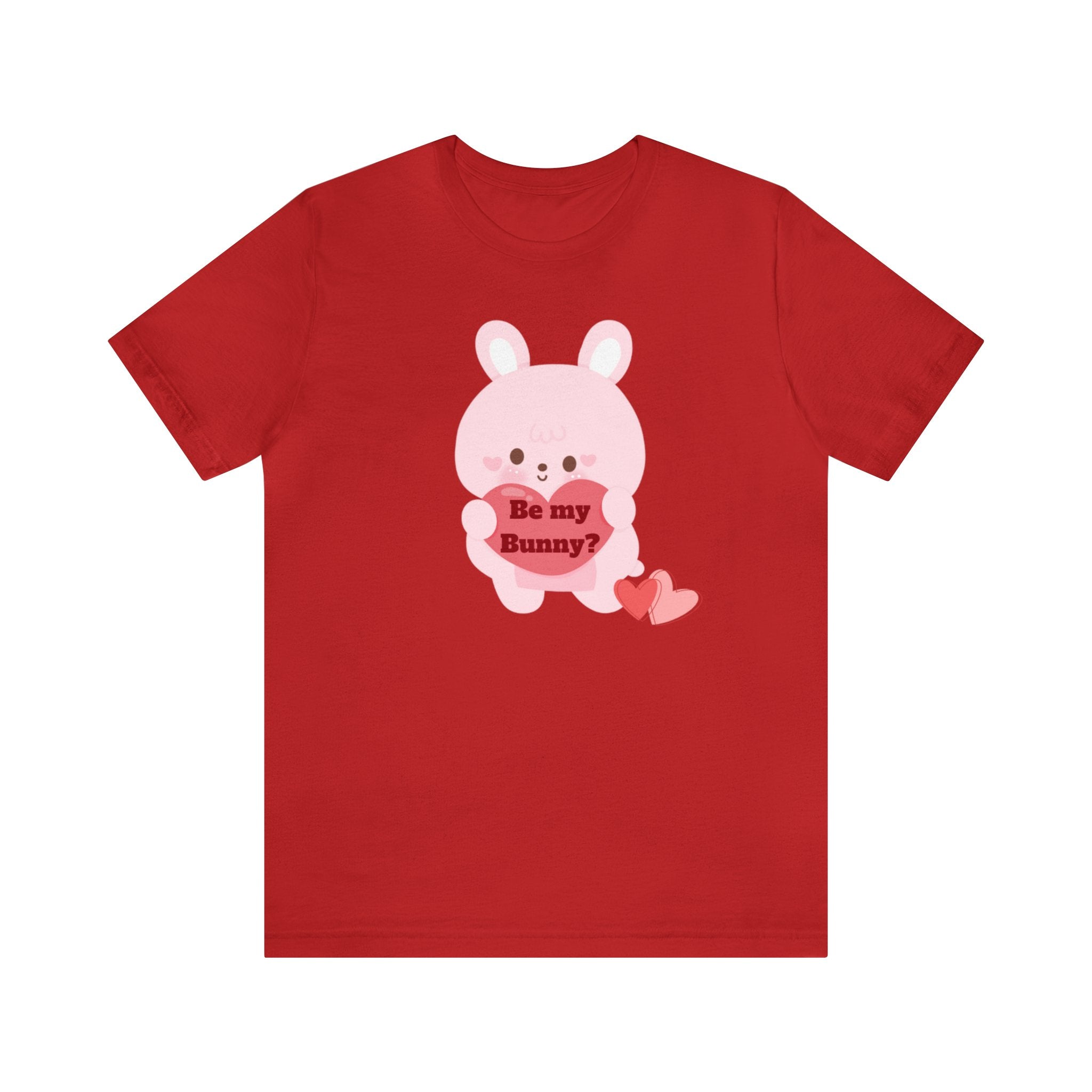 V-Day BunnyUnisex Jersey Short Sleeve Tee