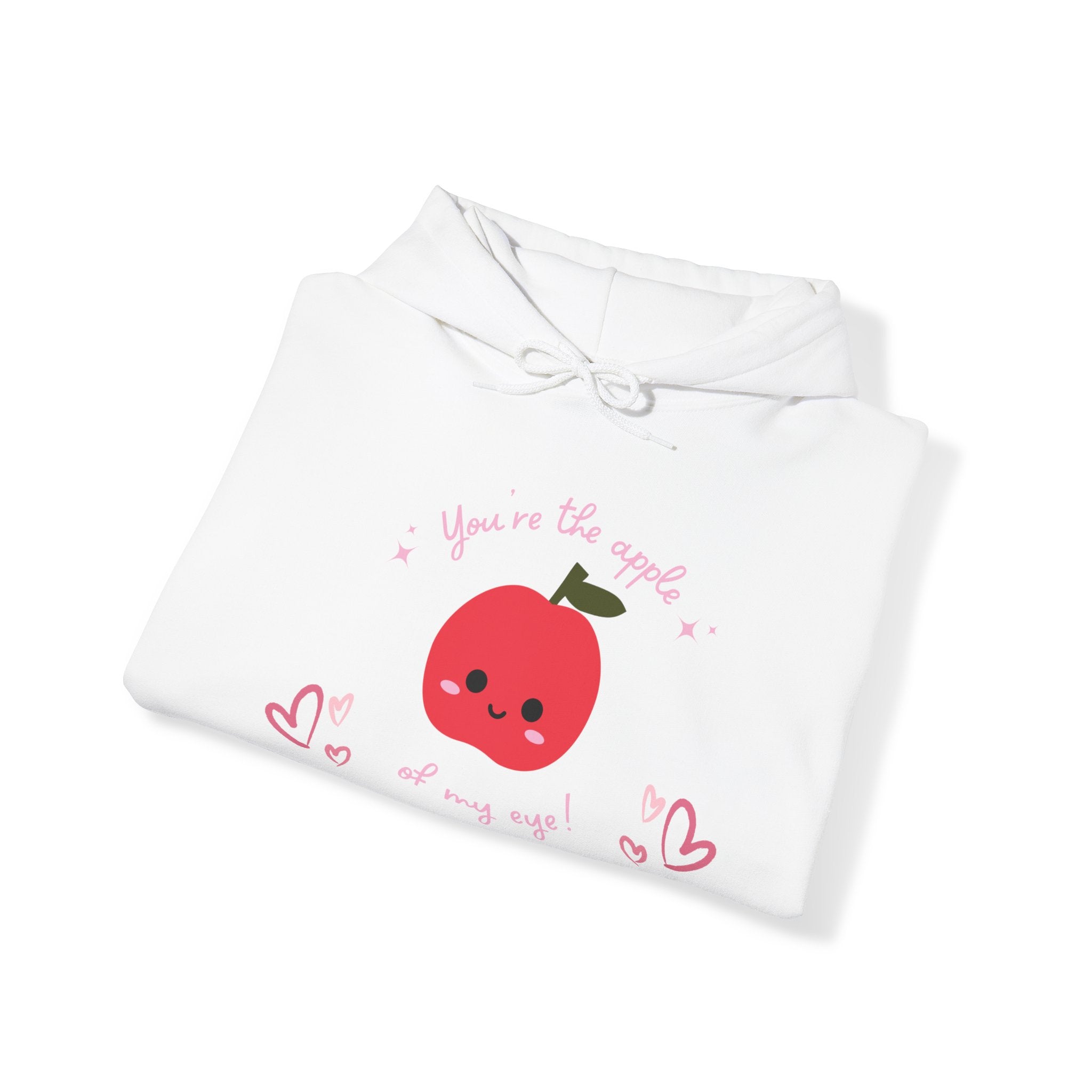 You Are The Apple Of My Eyes Unisex Heavy Blend™ Hooded Sweatshirt