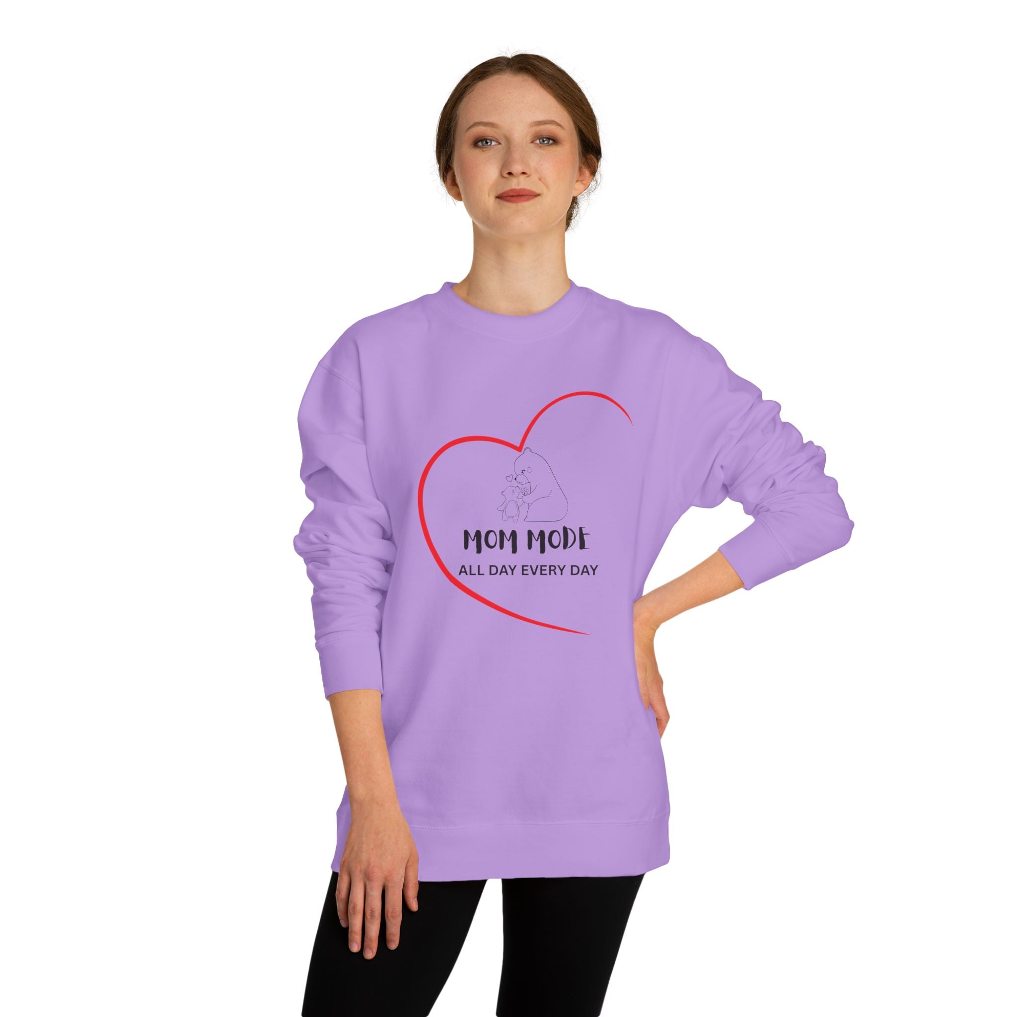 Mom Mode Crew Neck Sweatshirt