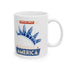 God Bless America Ceramic Mug, (11oz, 15oz)