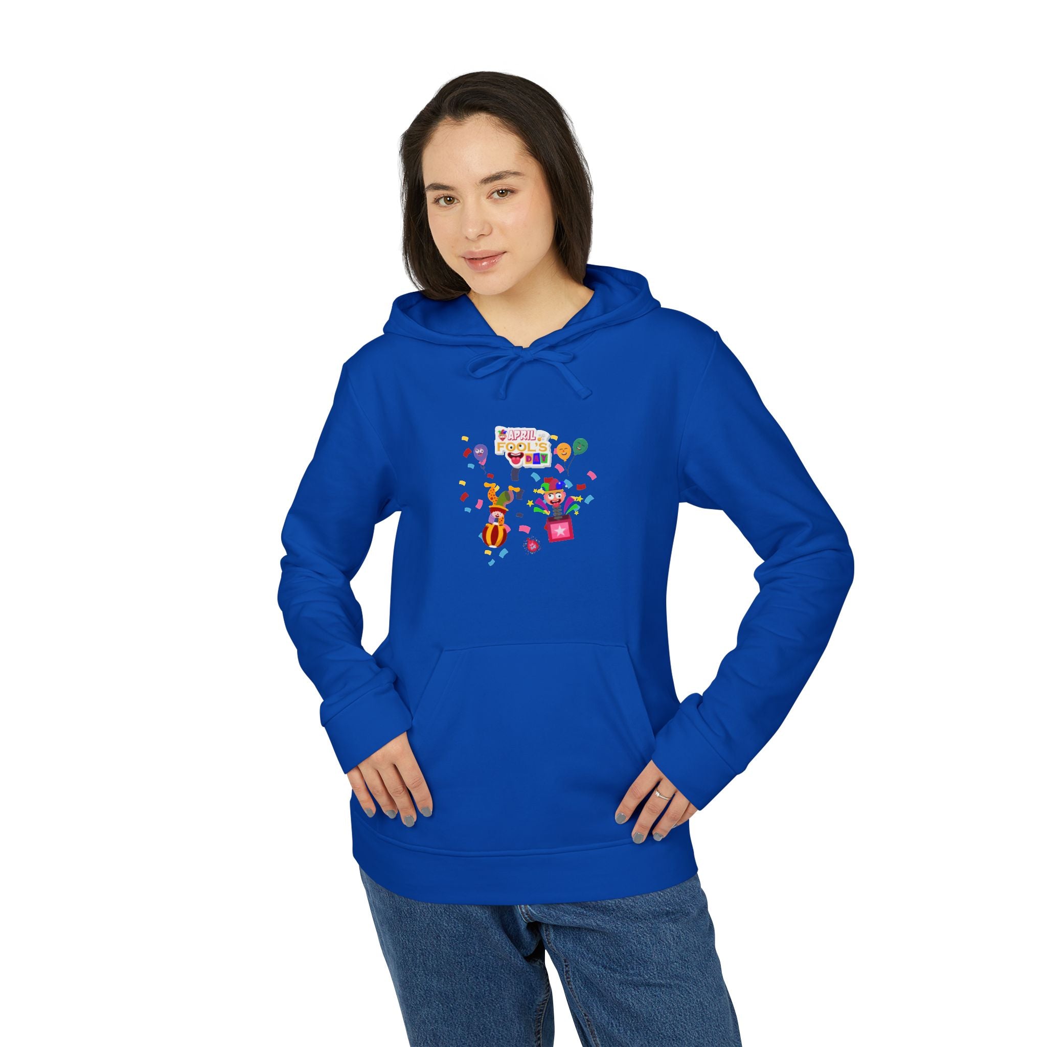 All April Fool's Day Adidas Unisex Fleece Hoodie