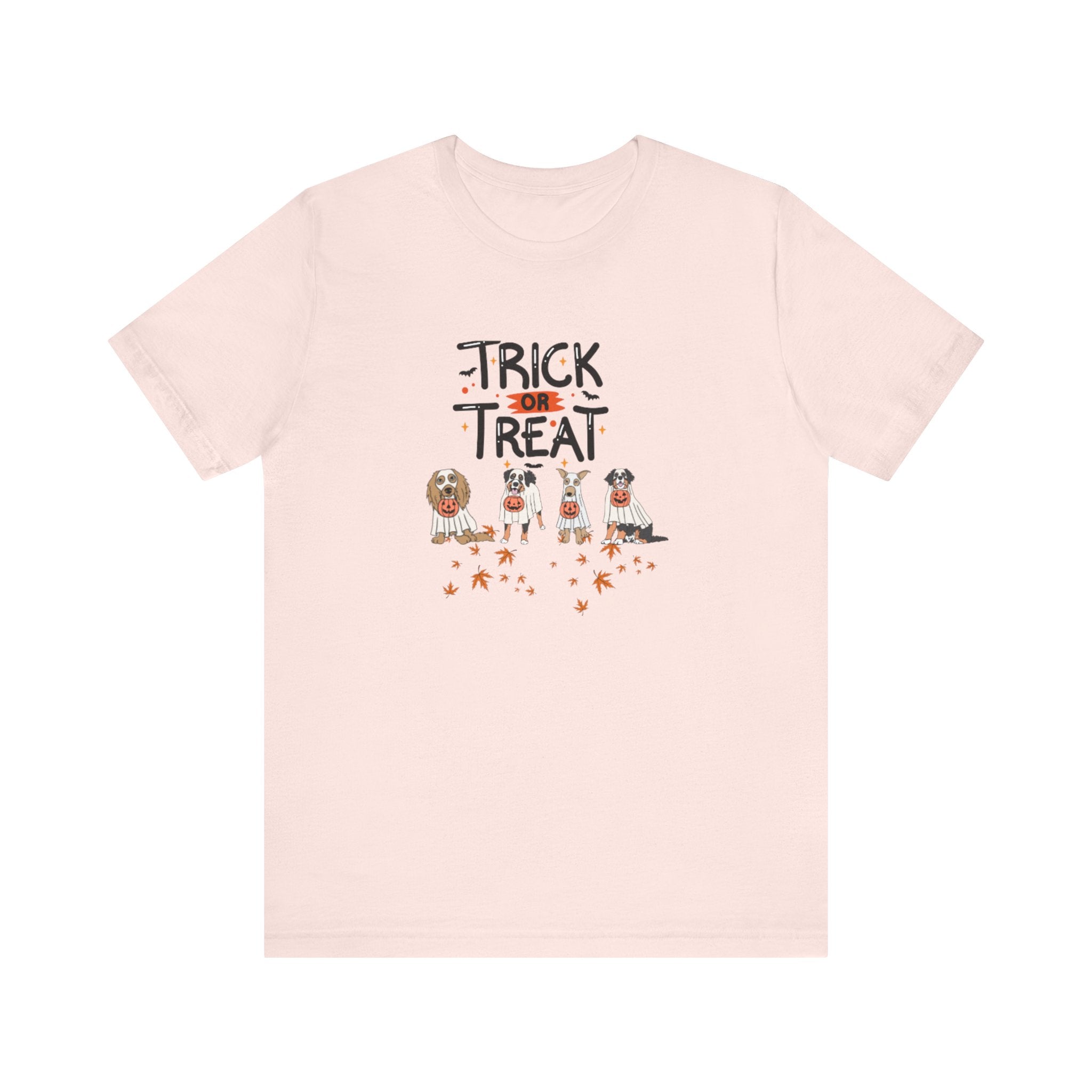 Pooch Trick or Treat Unisex Jersey Short Sleeve Tee