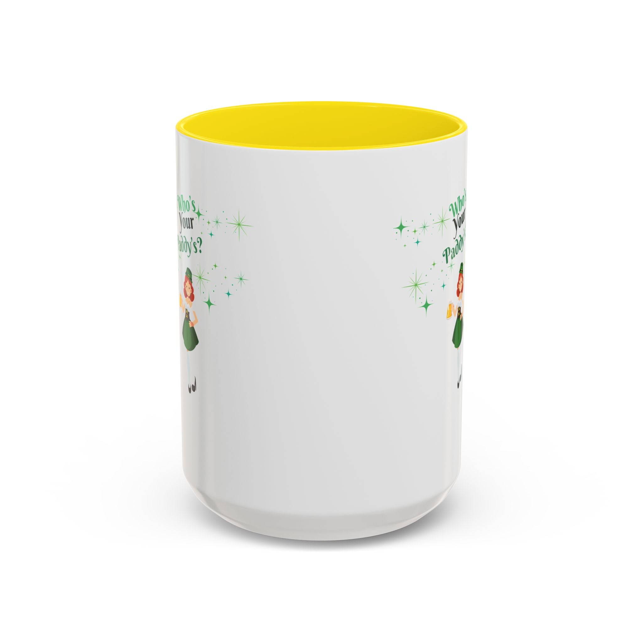 Who's Your Paddy's? Accent Coffee Mug