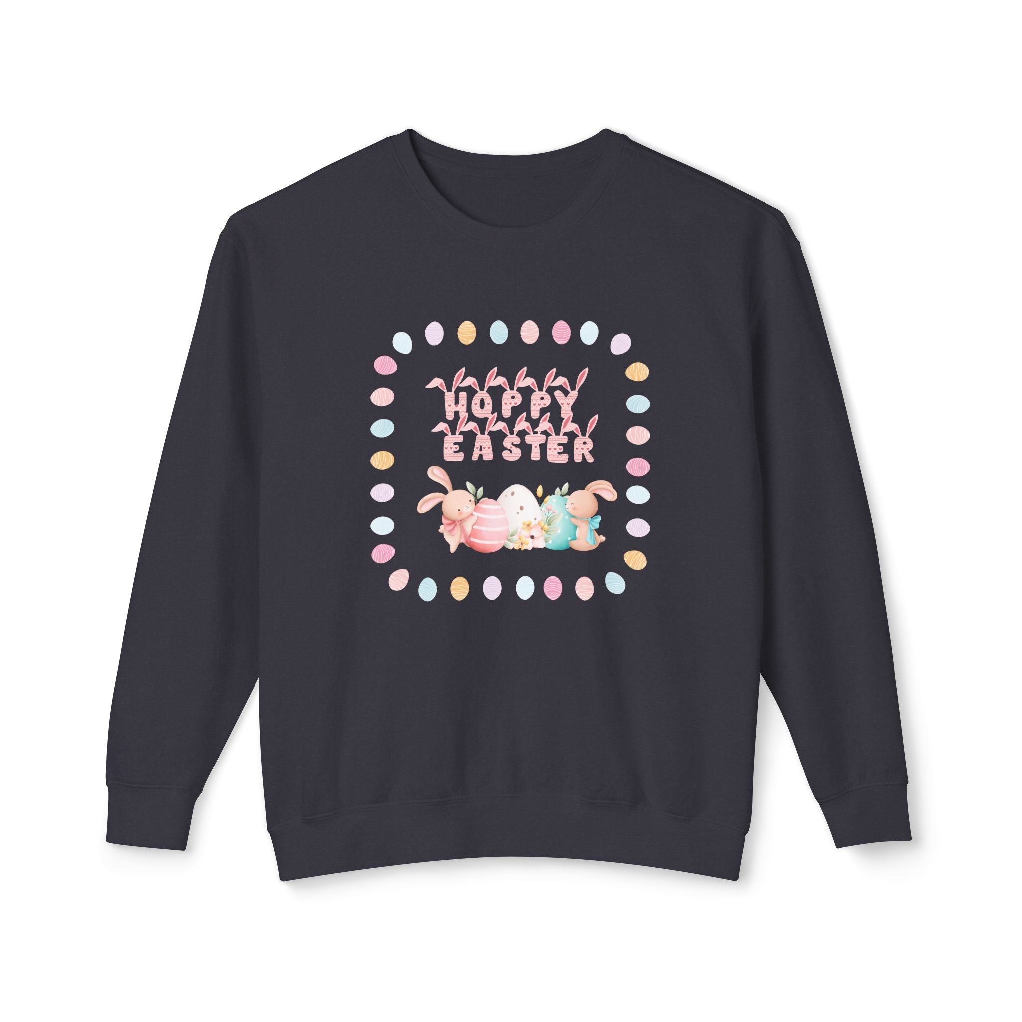 Hoppy Easter Unisex Lightweight Crewneck Sweatshirt