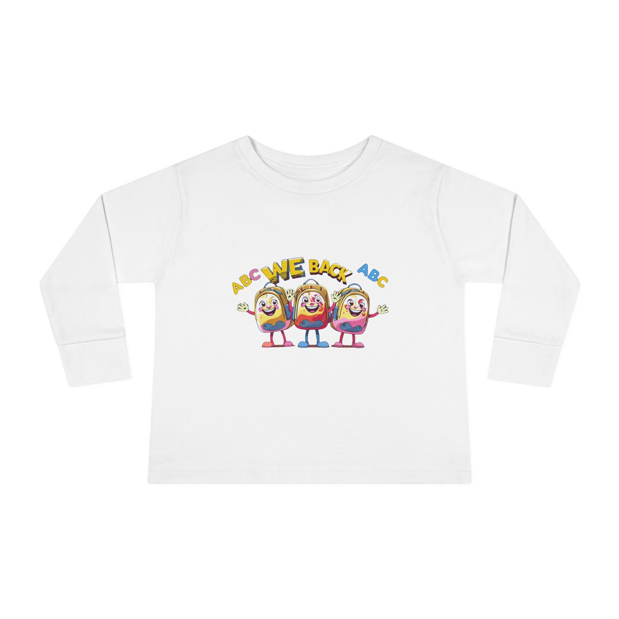 We Back Toddler Long Sleeve Tee