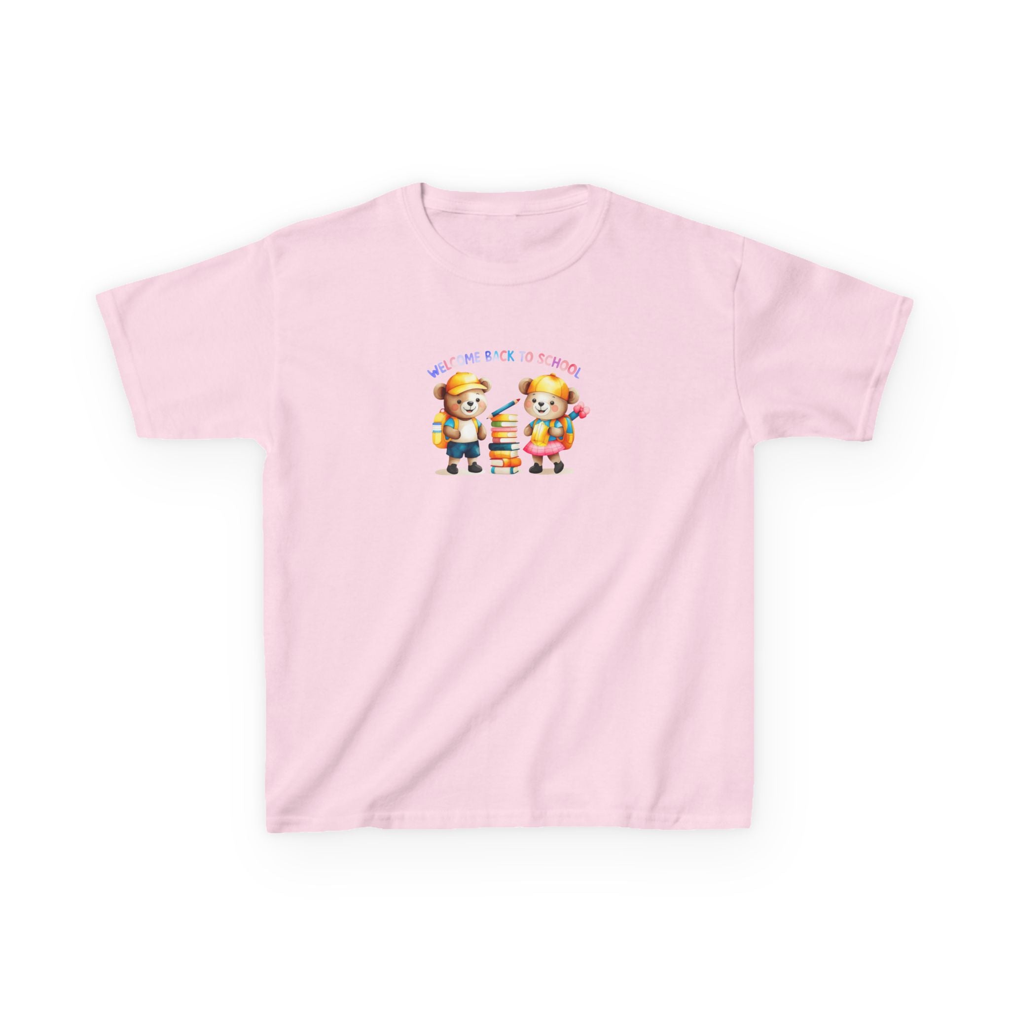 Welcome Back to School Kids Heavy Cotton Tee