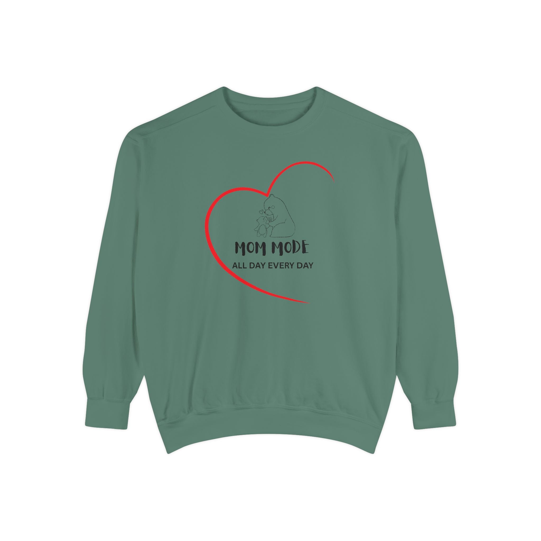 Mom Mode Garment-Dyed Sweatshirt