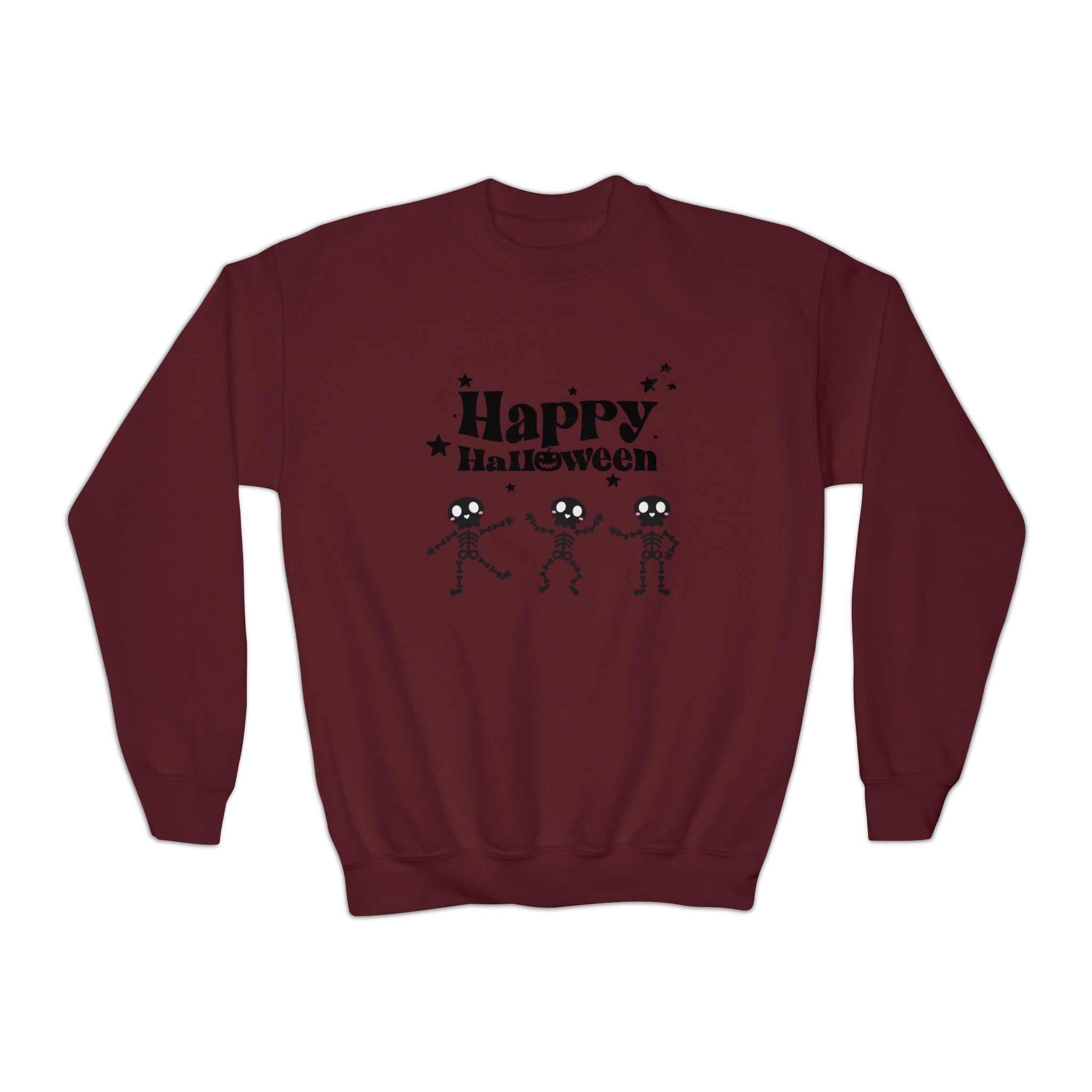 Happy Halloween Crew Youth Crewneck Sweatshirt