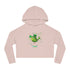 Lucky Bird Women’s Cropped Hooded Sweatshirt
