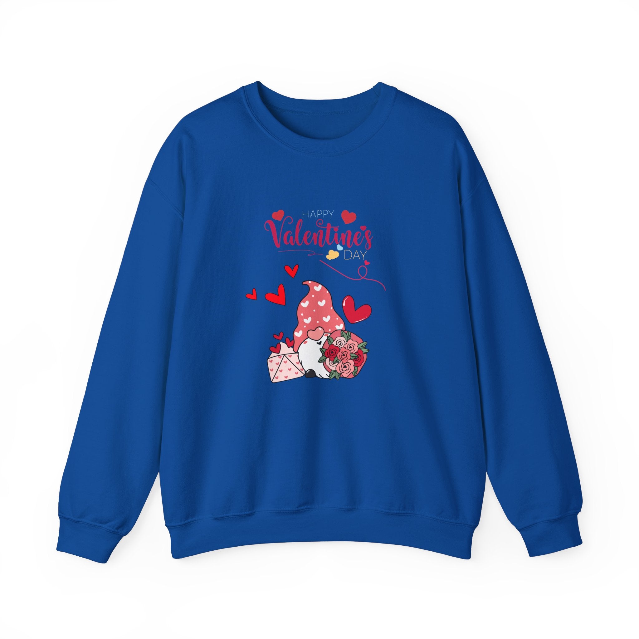 Gnome Valentine's Day Unisex Heavy Blend™ Crewneck Sweatshirt