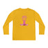 Happy Bunny Day Youth Long Sleeve Competitor Tee