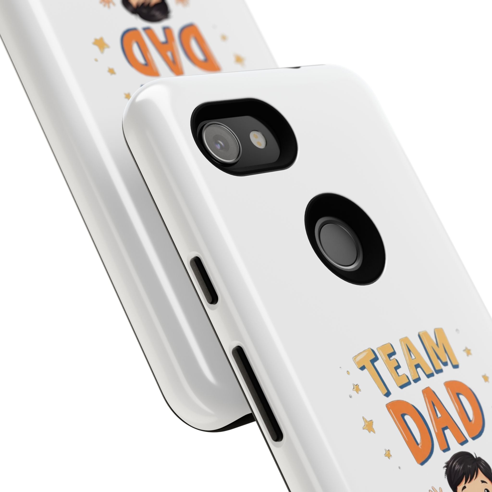 Team Dad Phone Case, Fun Gift for Fathers, Durable Phone Protector, Cute Dad Team Merchandise, Father's Day Special