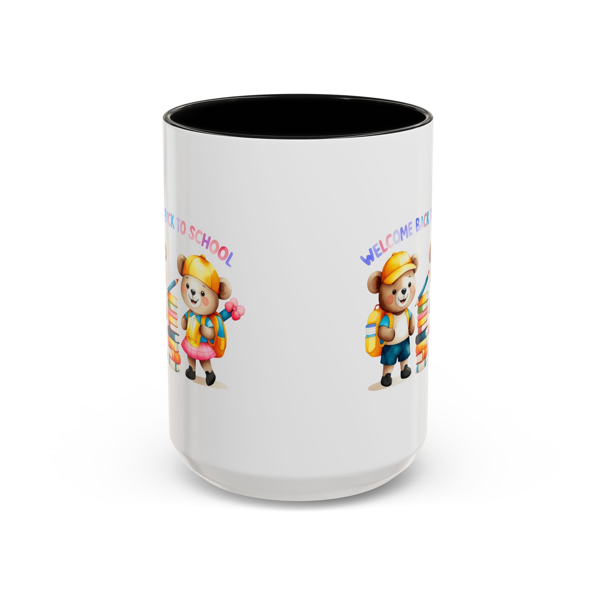 Welcome Back to School Bear Coffee Mug - 11oz, 15oz