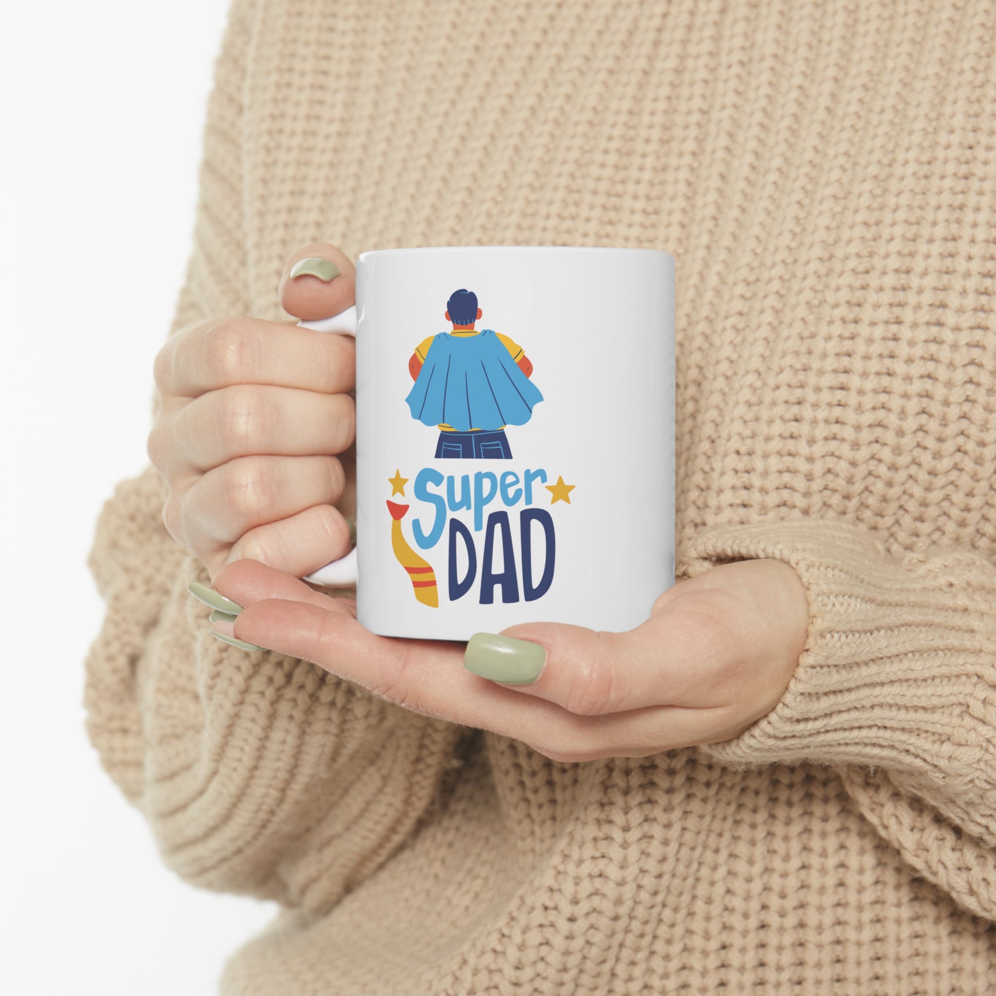 Super Dad Ceramic Mug 11oz