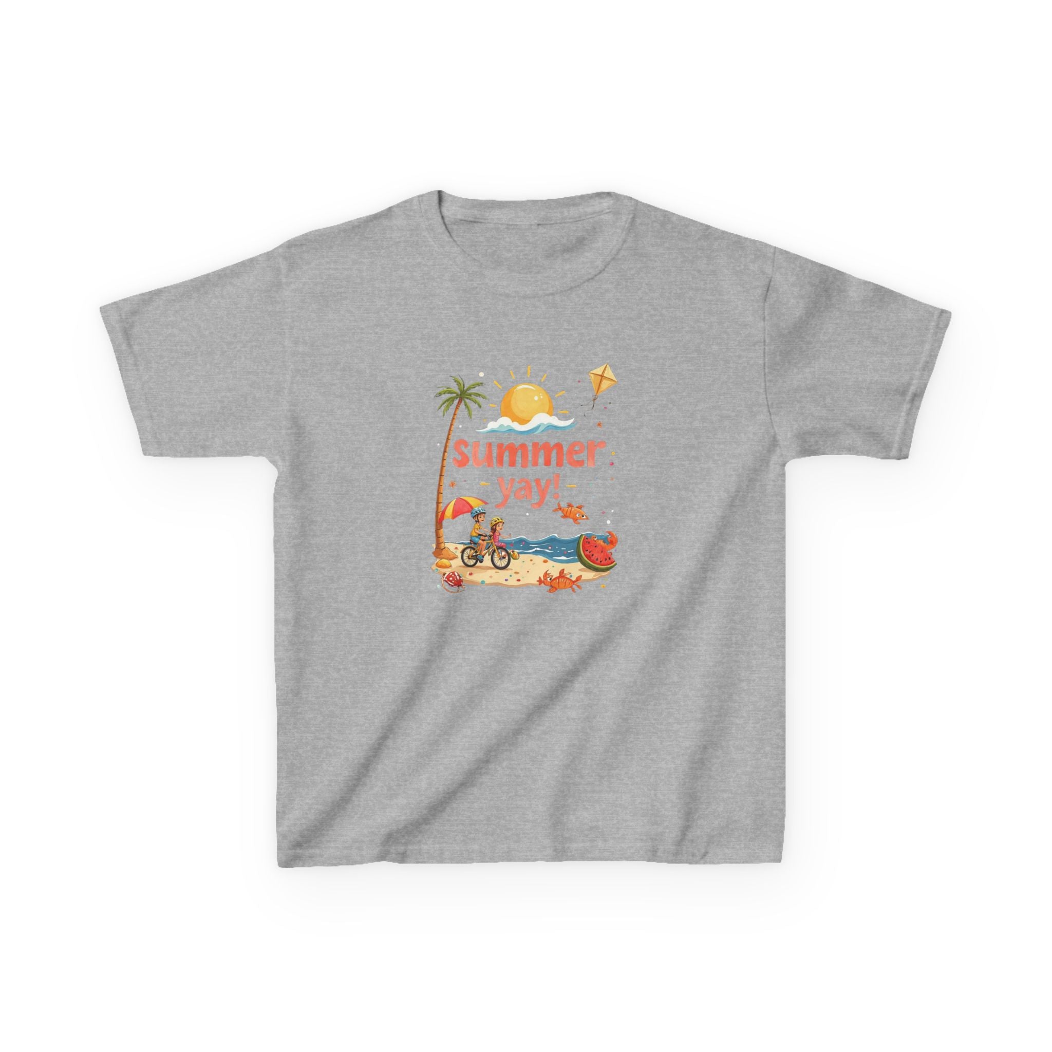 Summer Yay! Tee Kid's Heavy Cotton