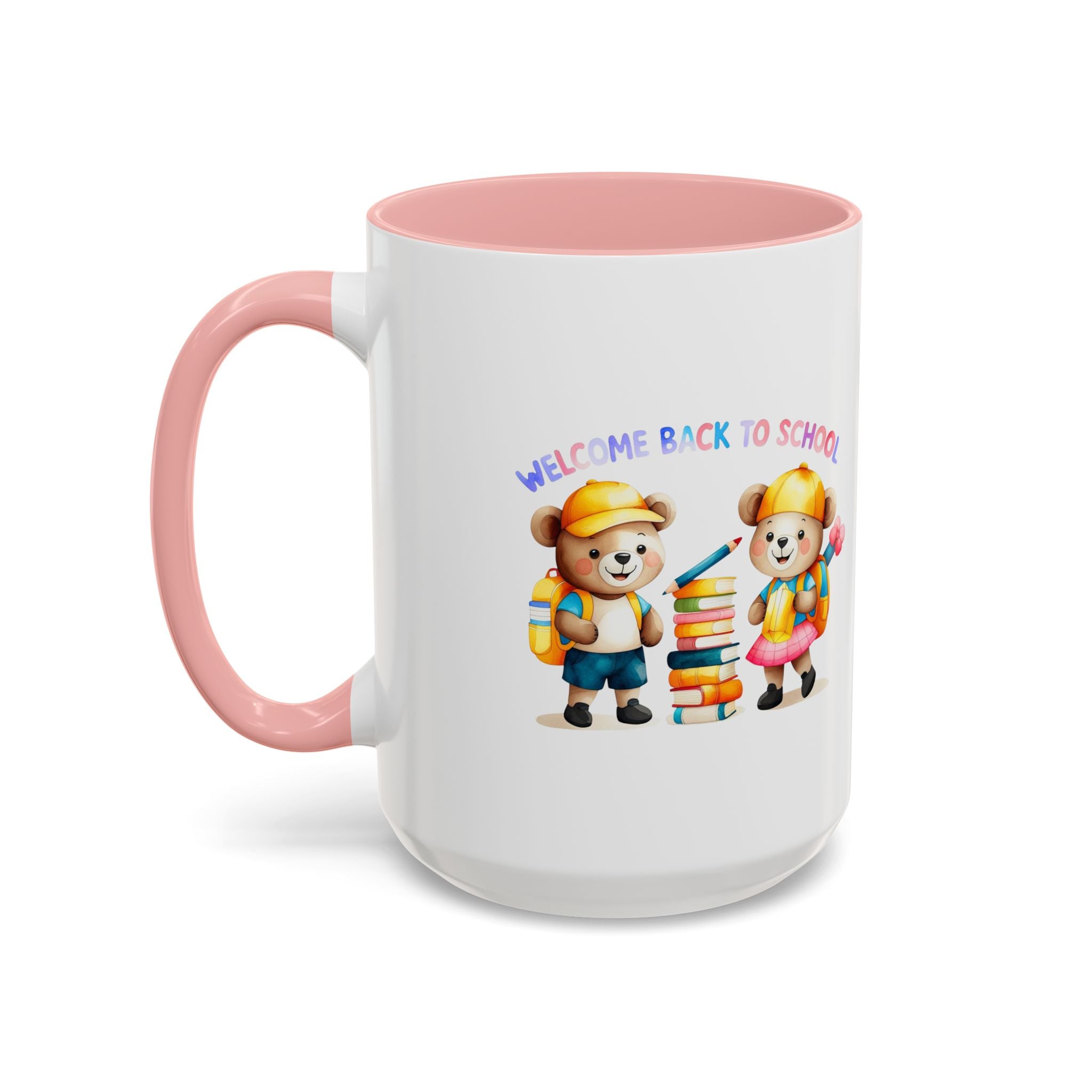 Welcome Back to School Bear Coffee Mug - 11oz, 15oz