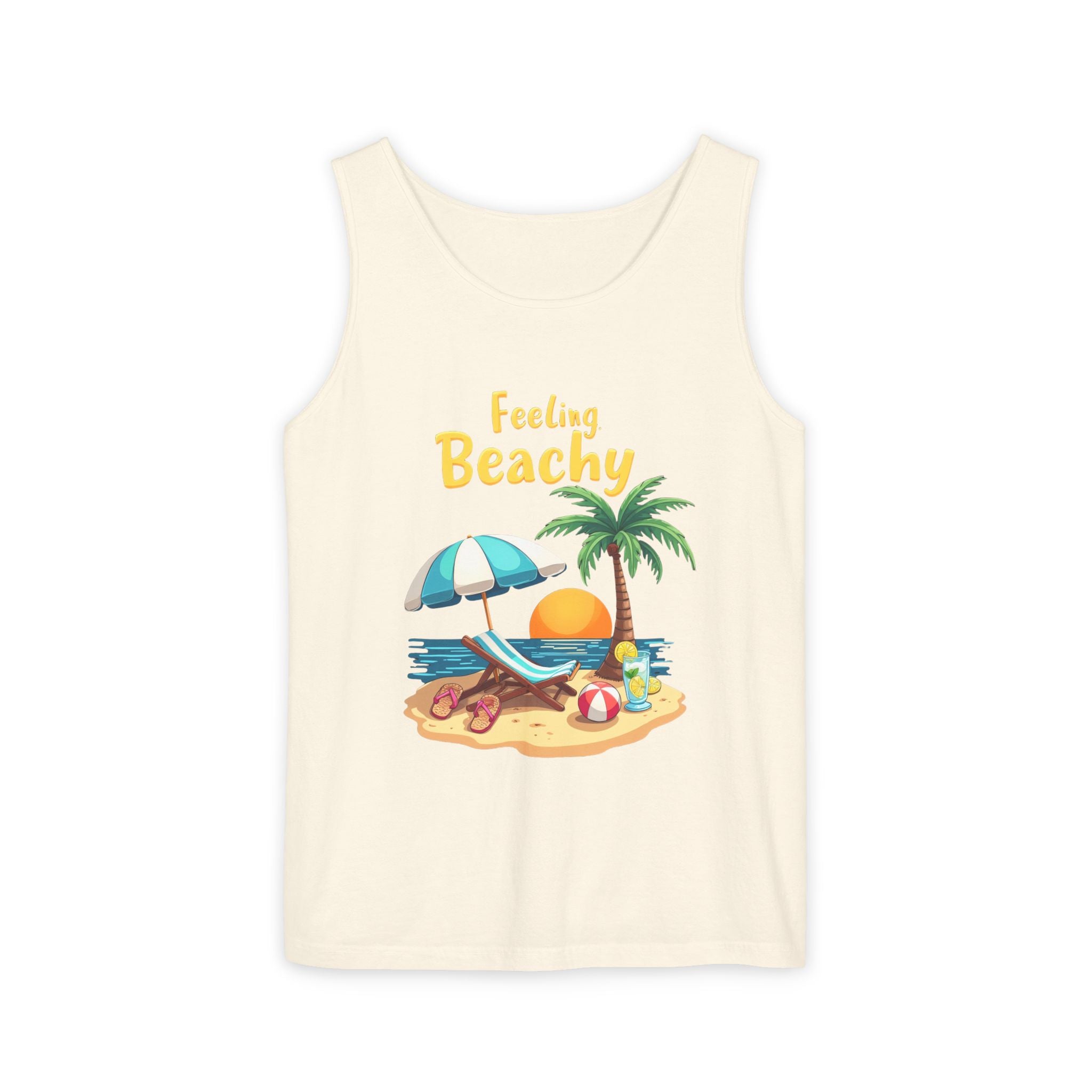 Feeling Beachy Unisex Tank Top