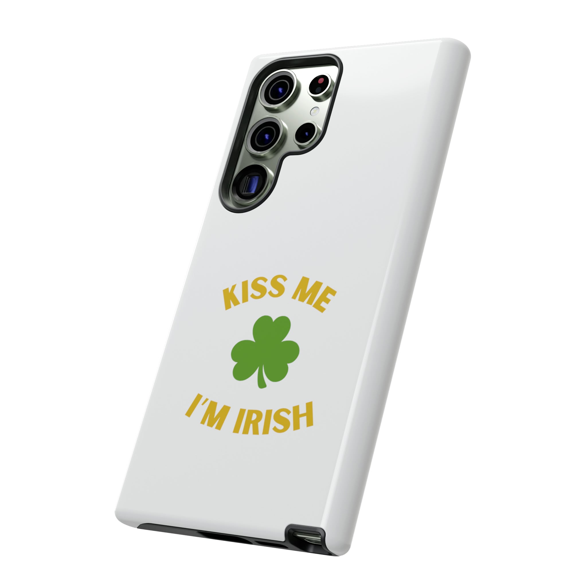 Kiss Me I'm Irish Tough Cases