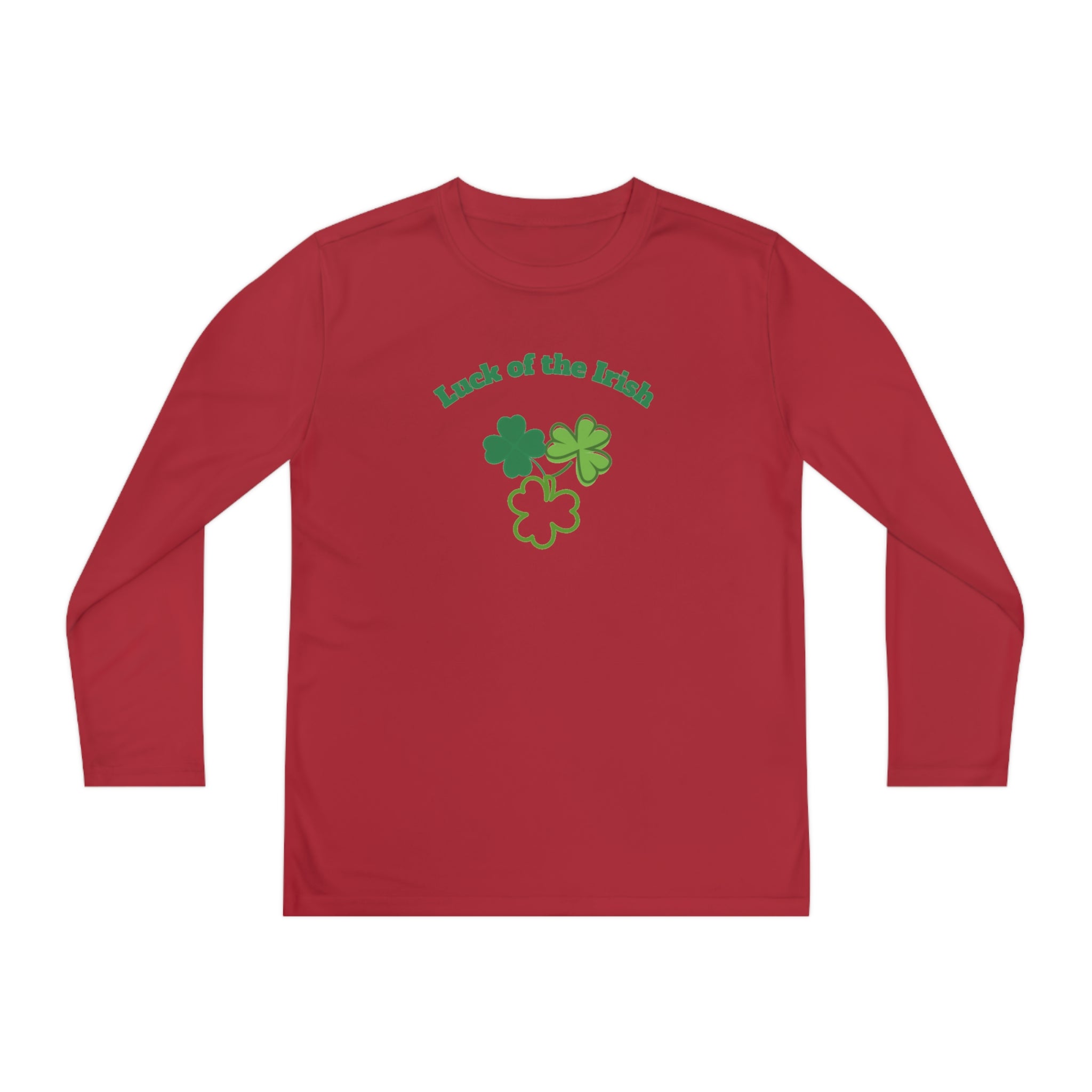 Luck Of The Irish Youth Long Sleeve Competitor Tee