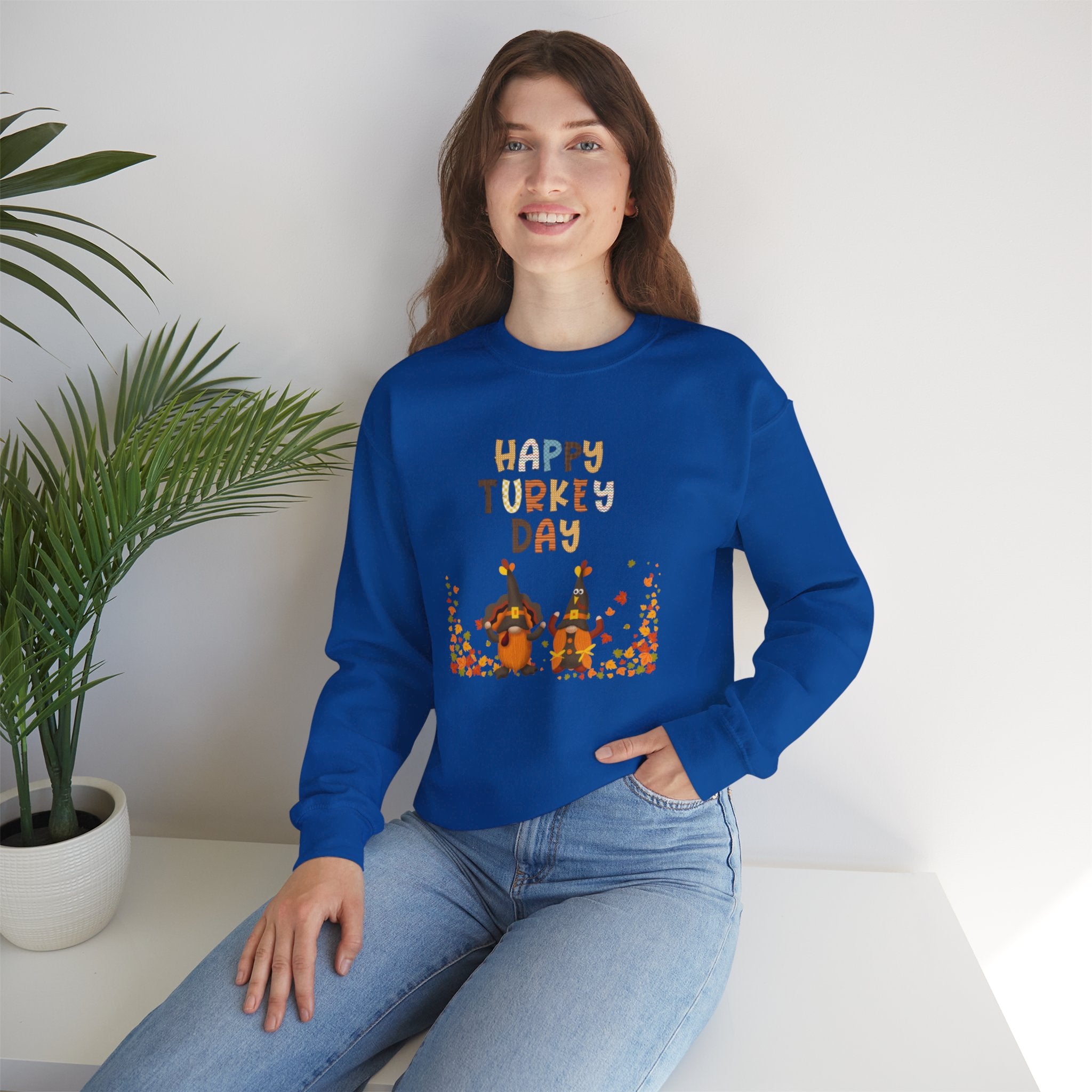 Thankful Day Unisex Heavy Blend™ Crewneck Sweatshirt