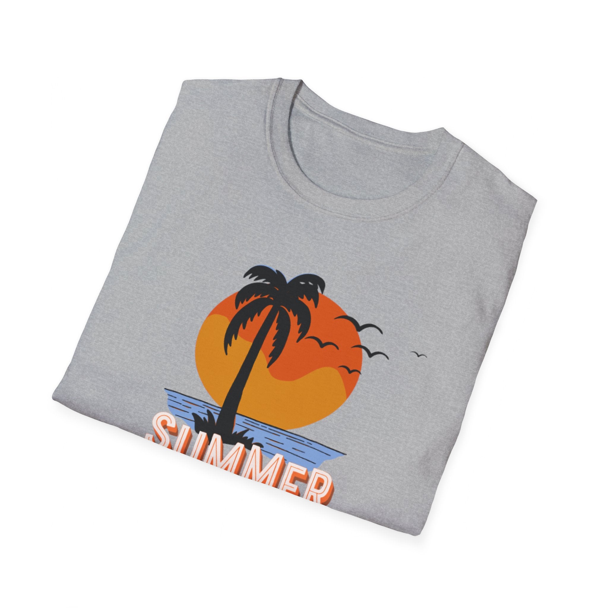 Summer Sunset Unisex Softstyle T-Shirt