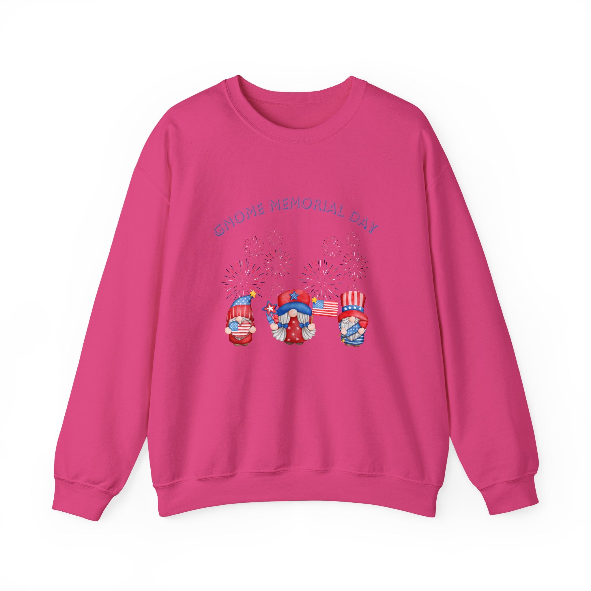 Gnome Memorial Day  Sweatshirt, Unisex Crewneck