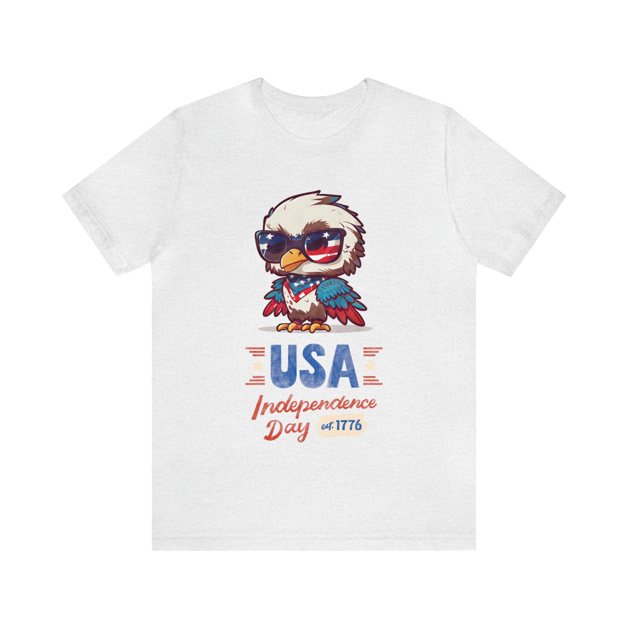 USA Independence Day Unisex Jersey Short Sleeve Tee