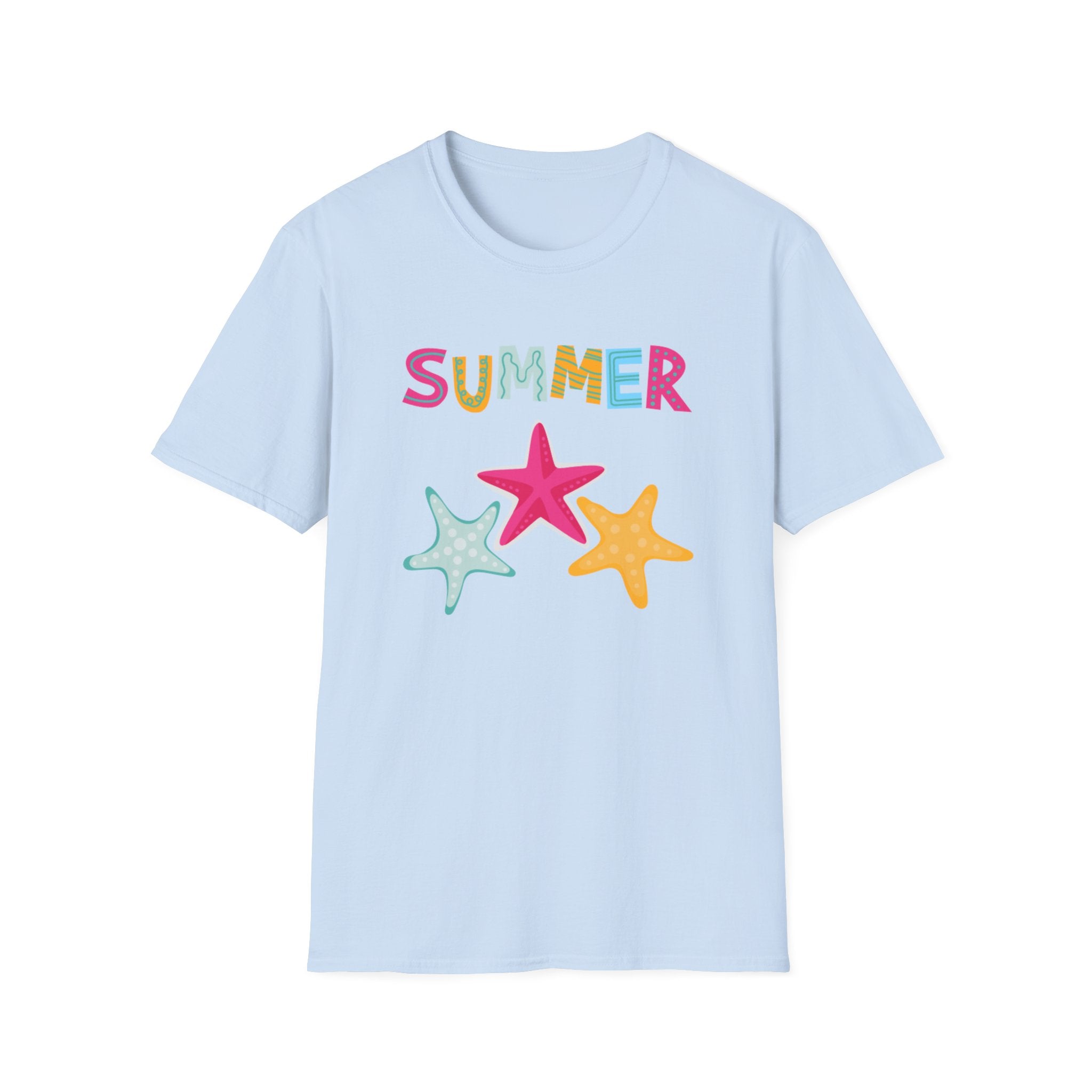 Summer Starfish Unisex Softstyle T-Shirt