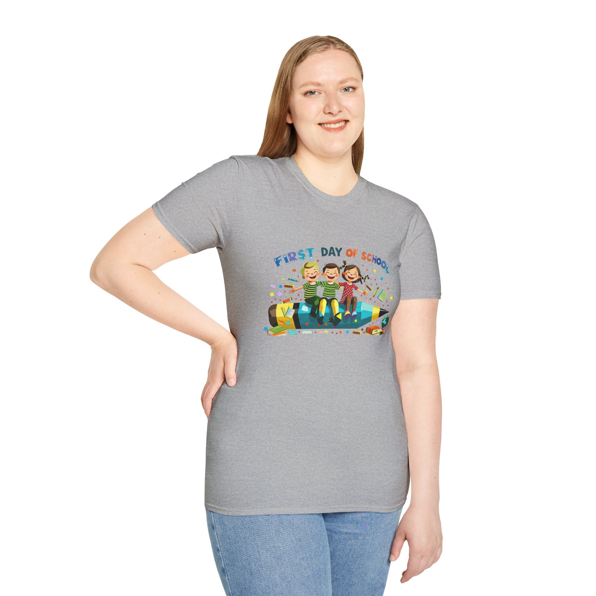First Day of School Unisex Softstyle T-Shirt
