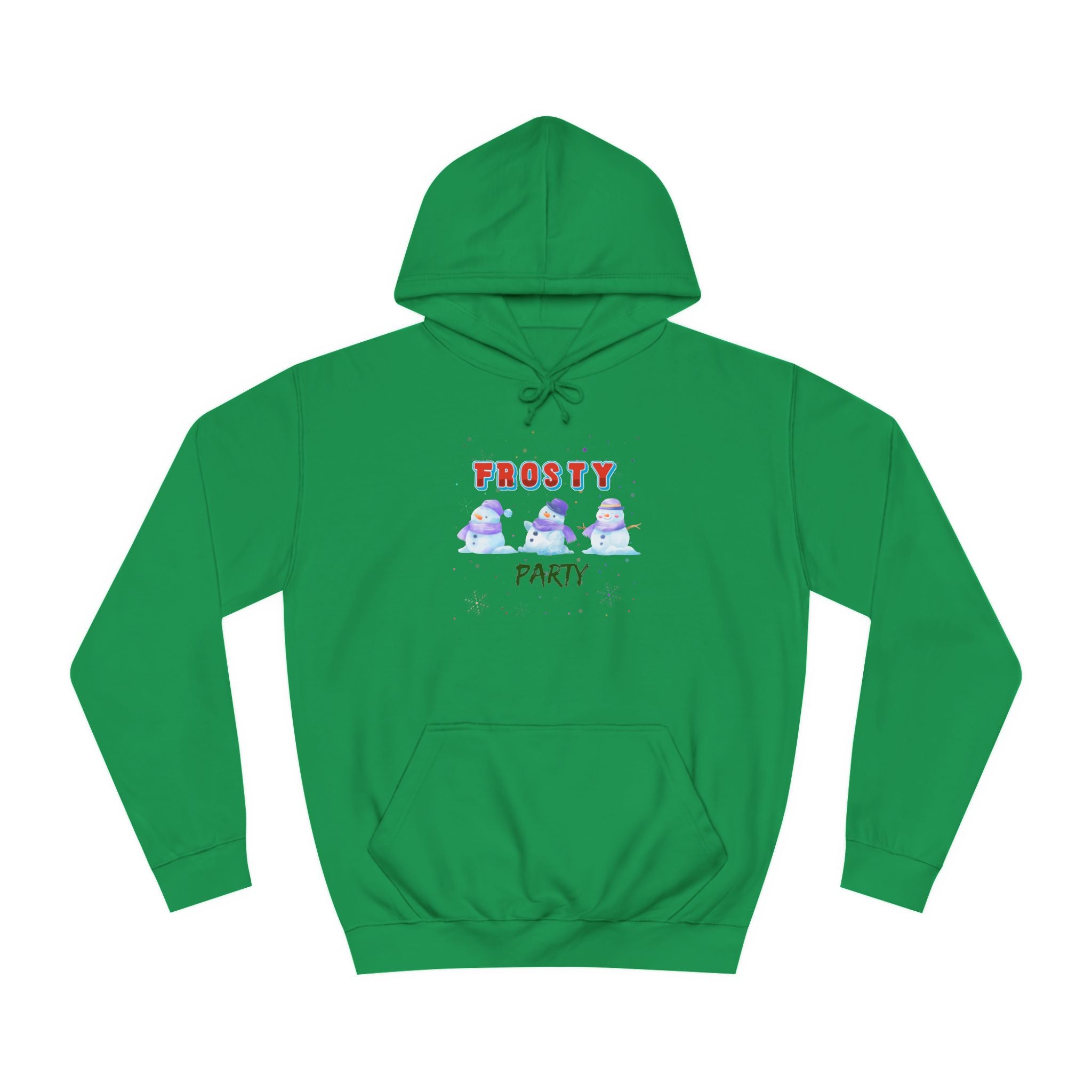 Frosty Party Unisex College Hoodie